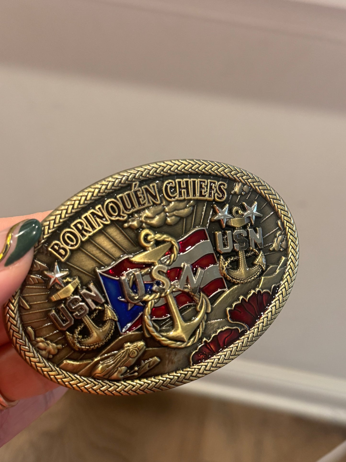 Boricua Belt Buckle PRESALE **