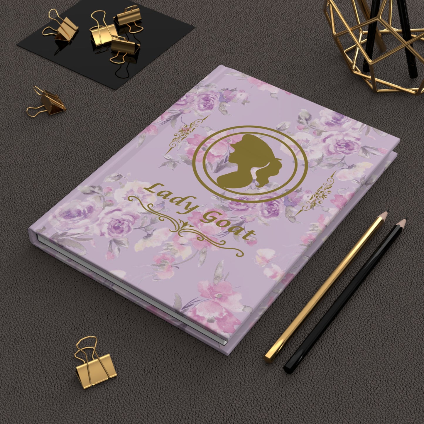LADYGOATFANCY V3 Hardcover Journal Matte