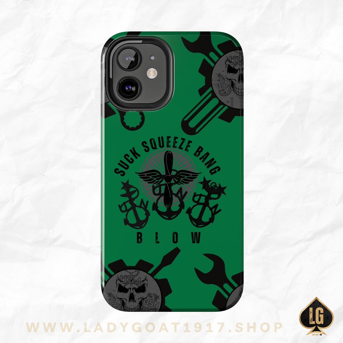 AD Mech Goat Tough Phone Cases
