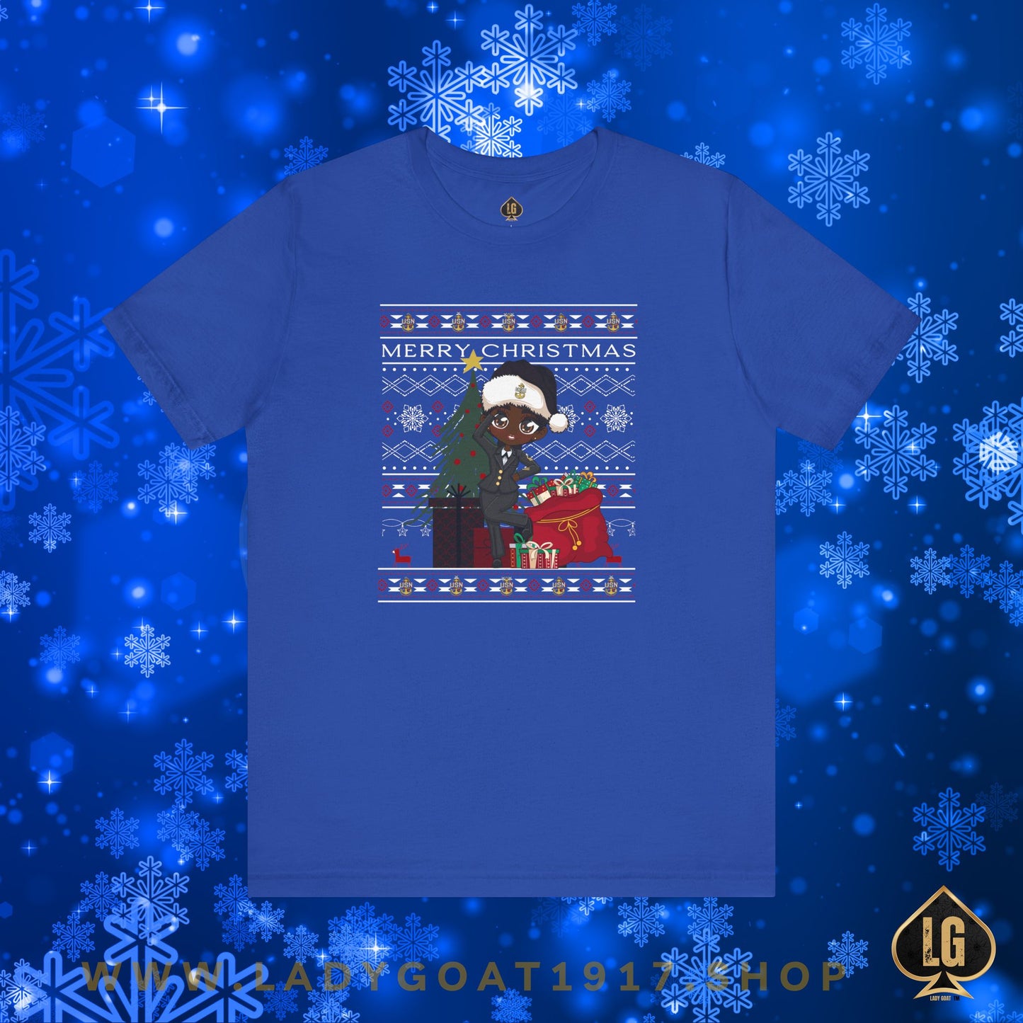 Christmas Blues V3 Unisex Tee