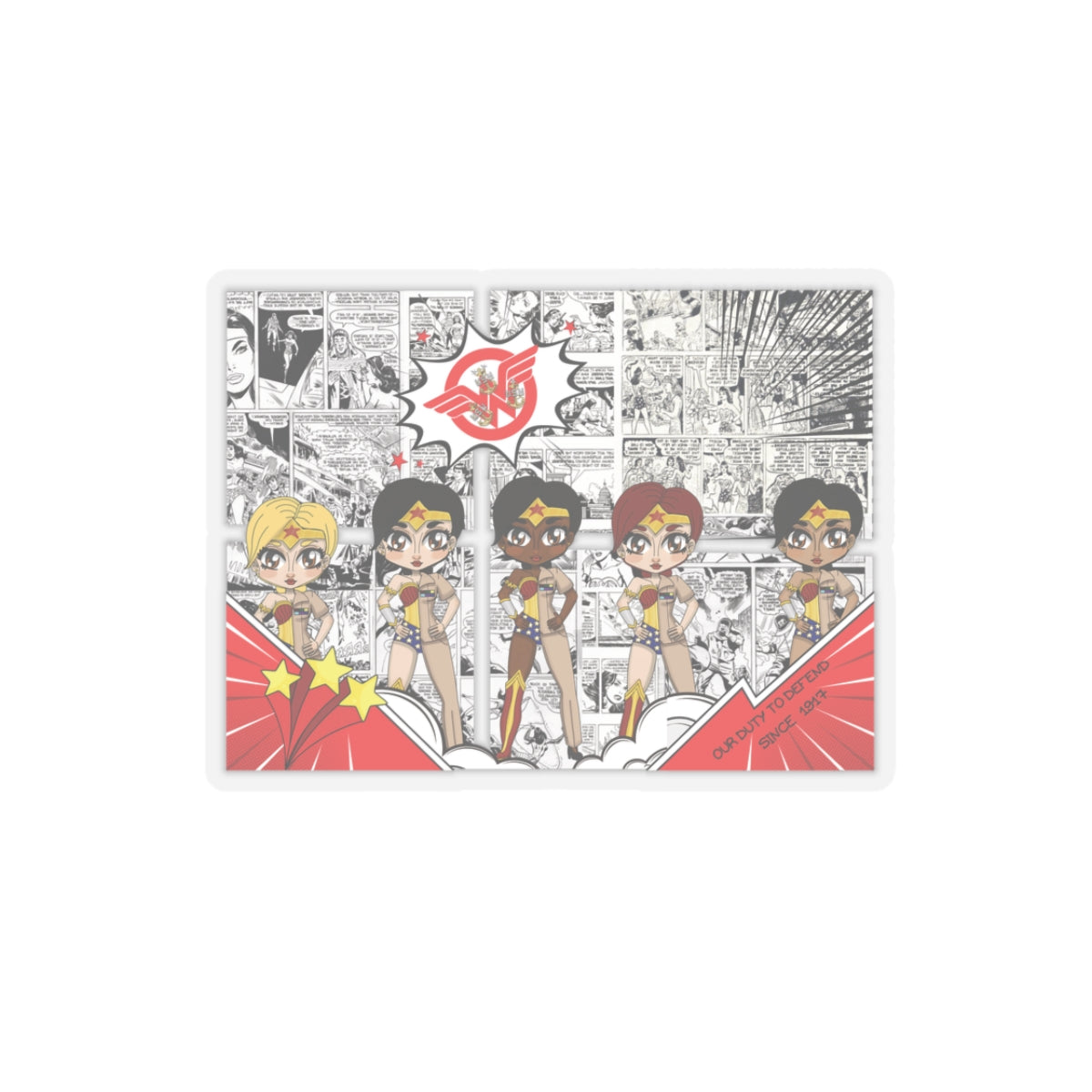 WW Newsflash Stickers
