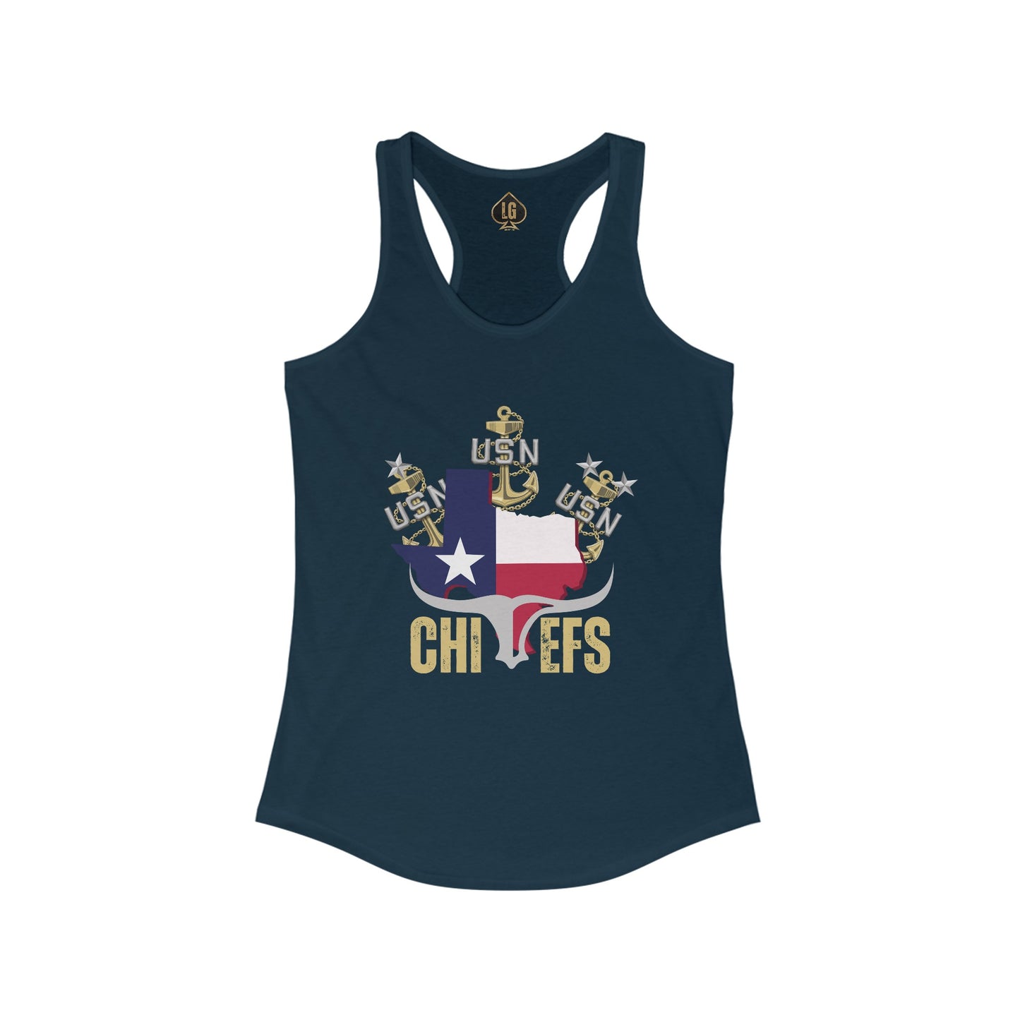 Texas Goats Women's Ideal Racerback Tank