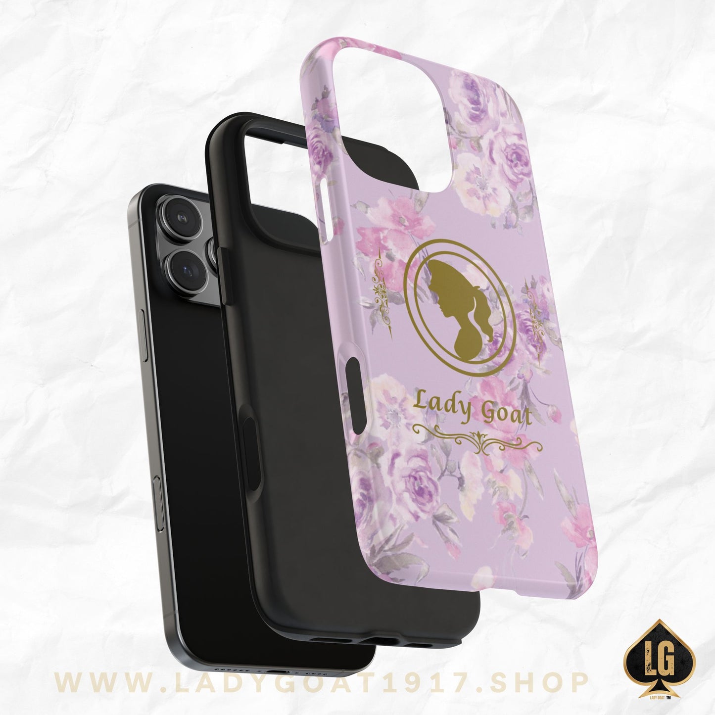 LADYGOATFANCY V3 Tough Phone Cases