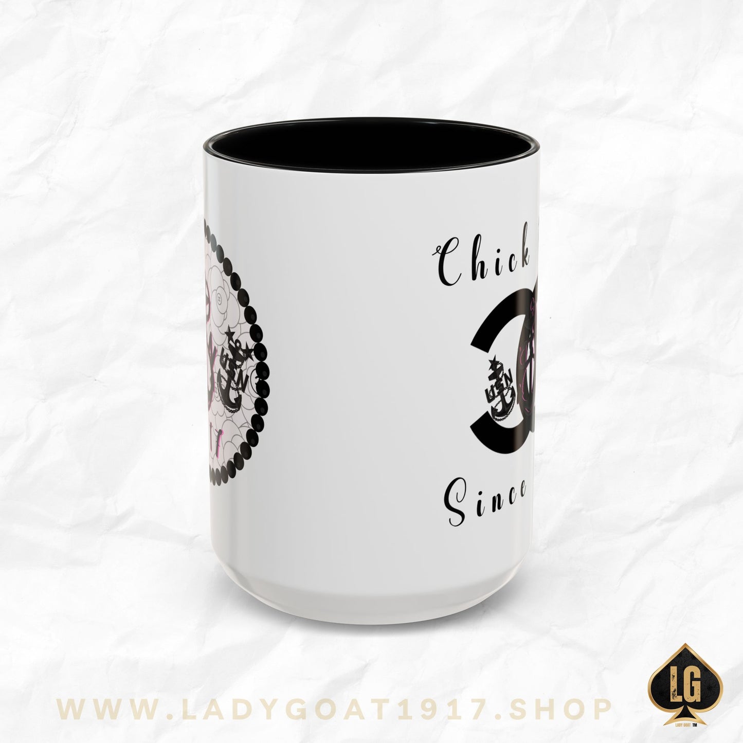 Chick Chief P!NK Accent Coffee Mug 15oz