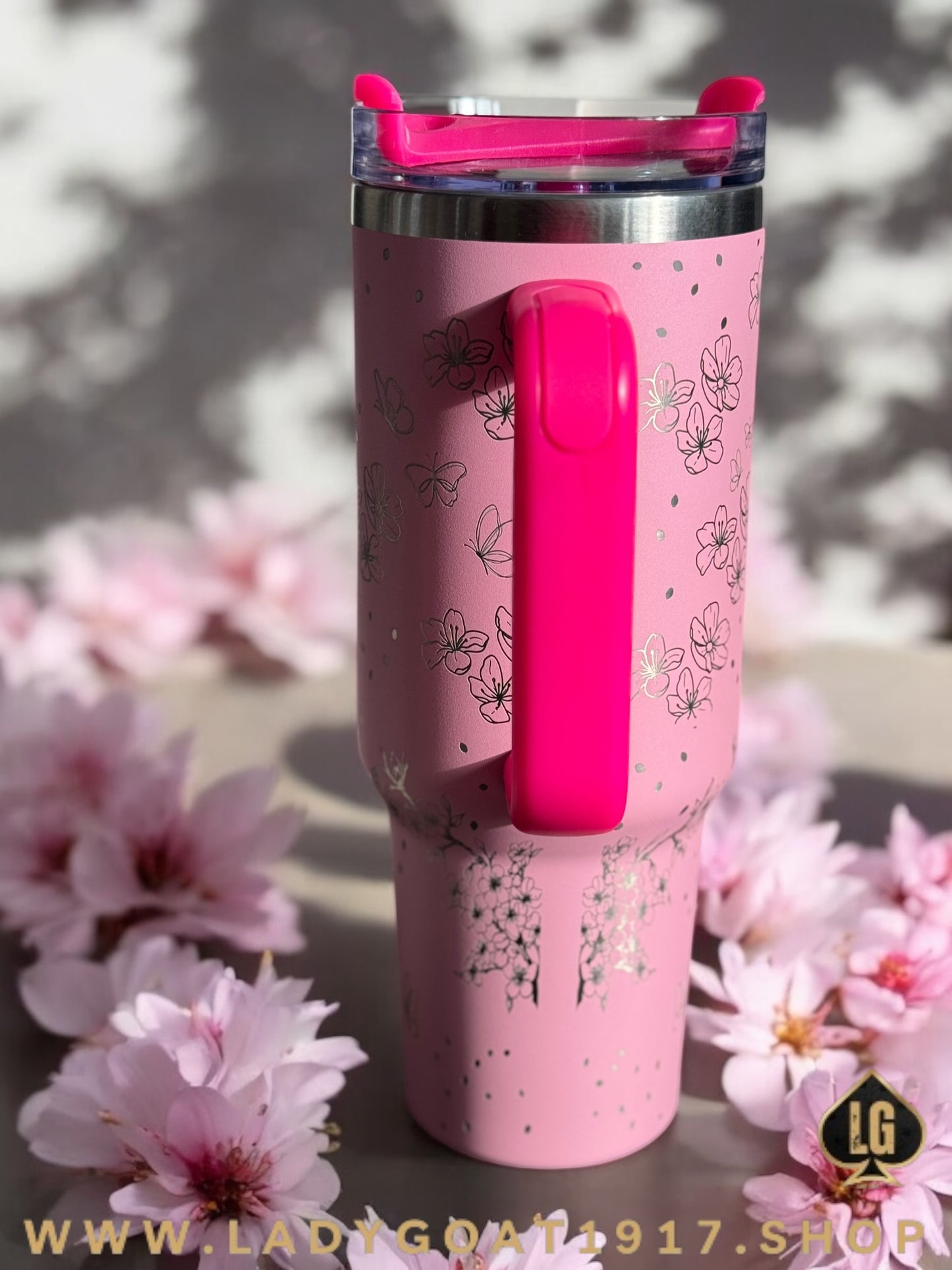 Cherry Blossom Tumbler 40oz Tumbler Limited CPO
