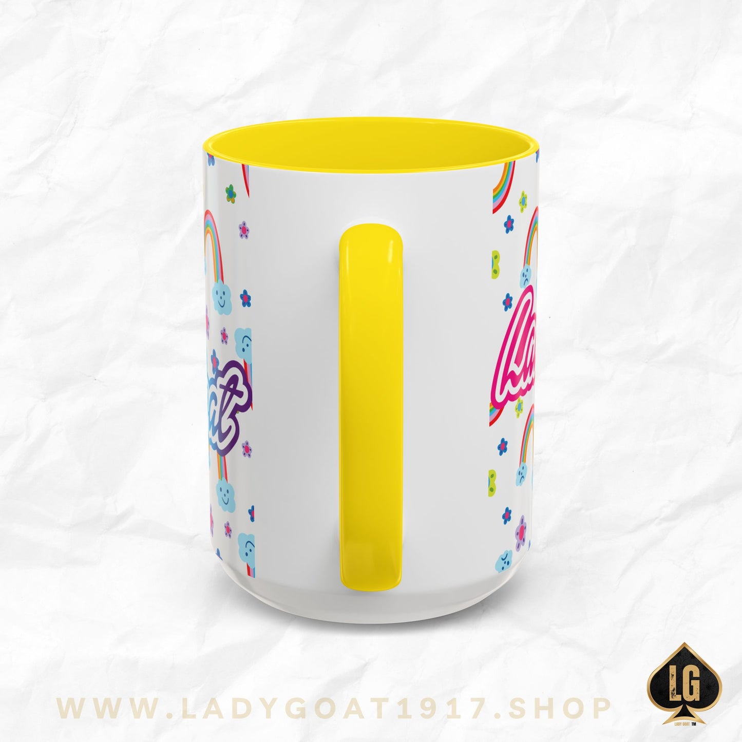 Lady Goat LF Edition Accent Coffee Mug 15oz