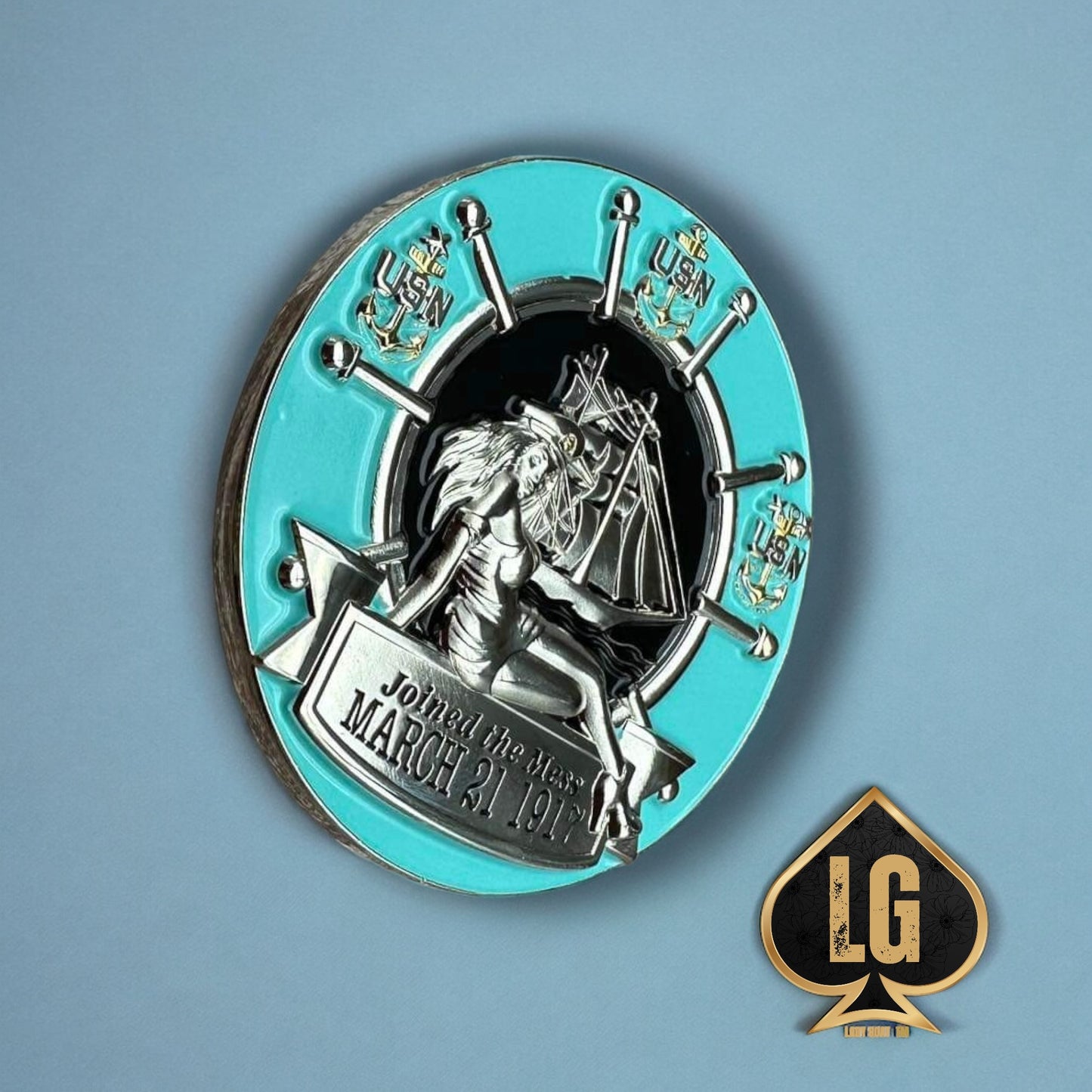 Chiefs and Coffee Challenge Coin