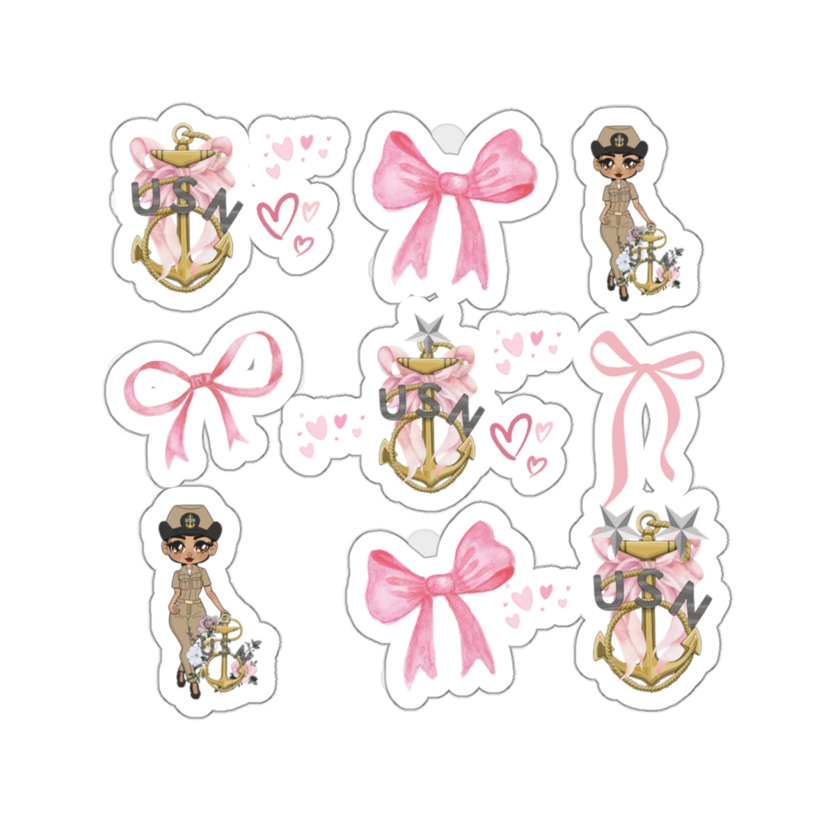 Lady Goat Coquette V1 Stickers