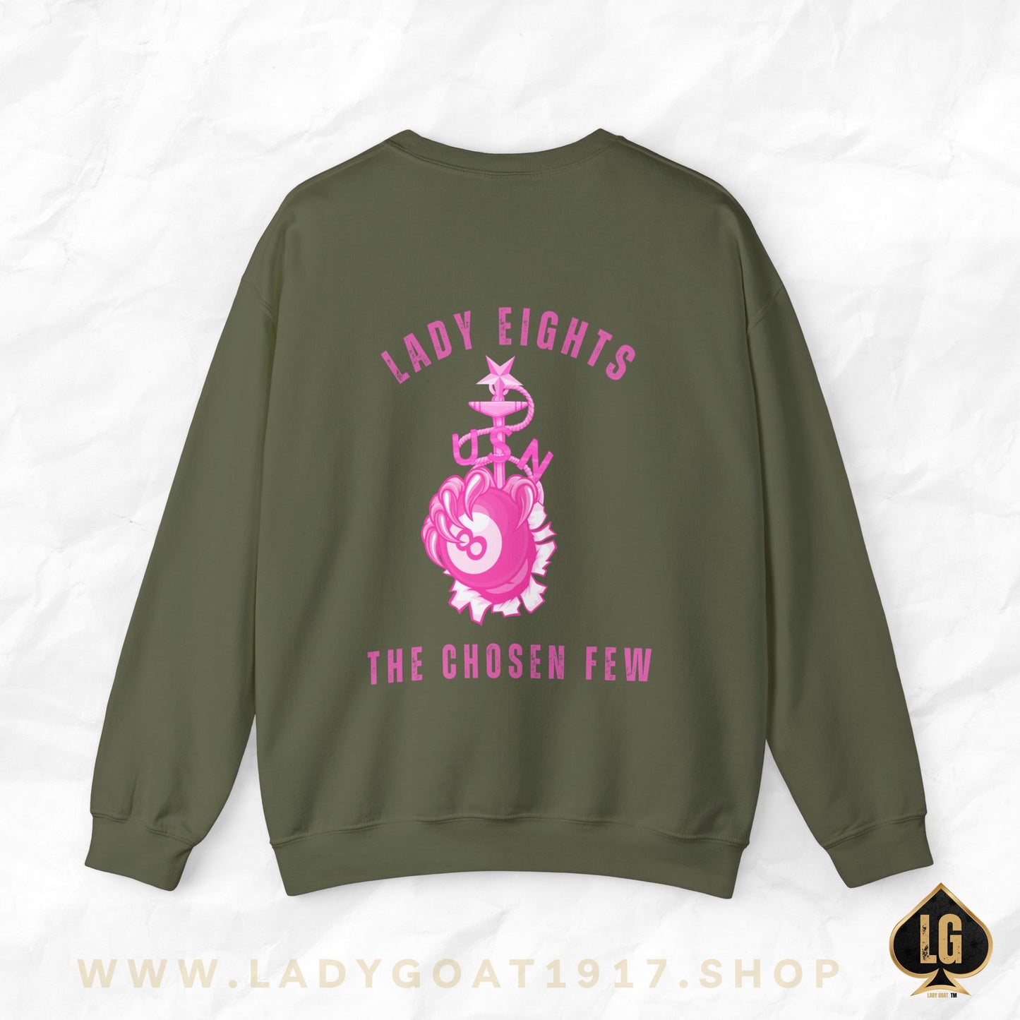 Lady Eights Crewneck Sweater