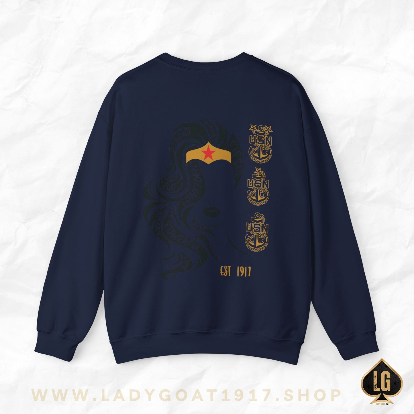 WW O.G Long Hair Unisex Crewneck Sweater