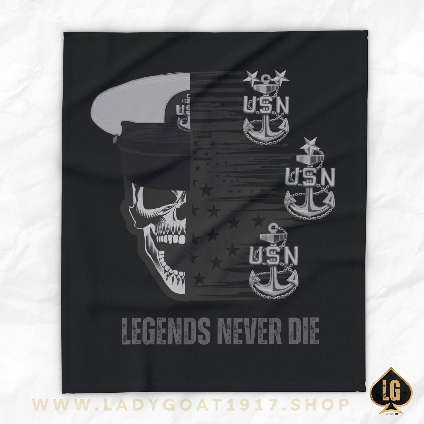 Legends Never Die Fleece Blanket