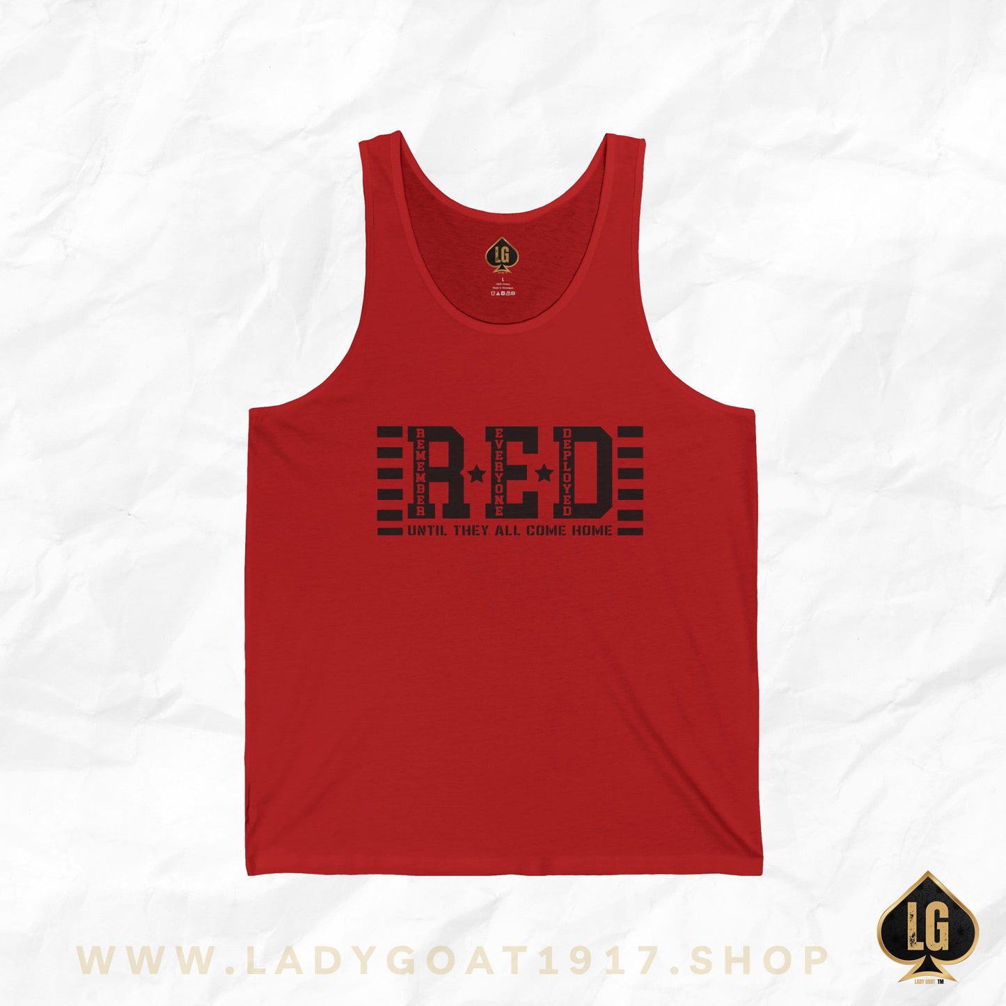 R.E.D Mens Tank Top
