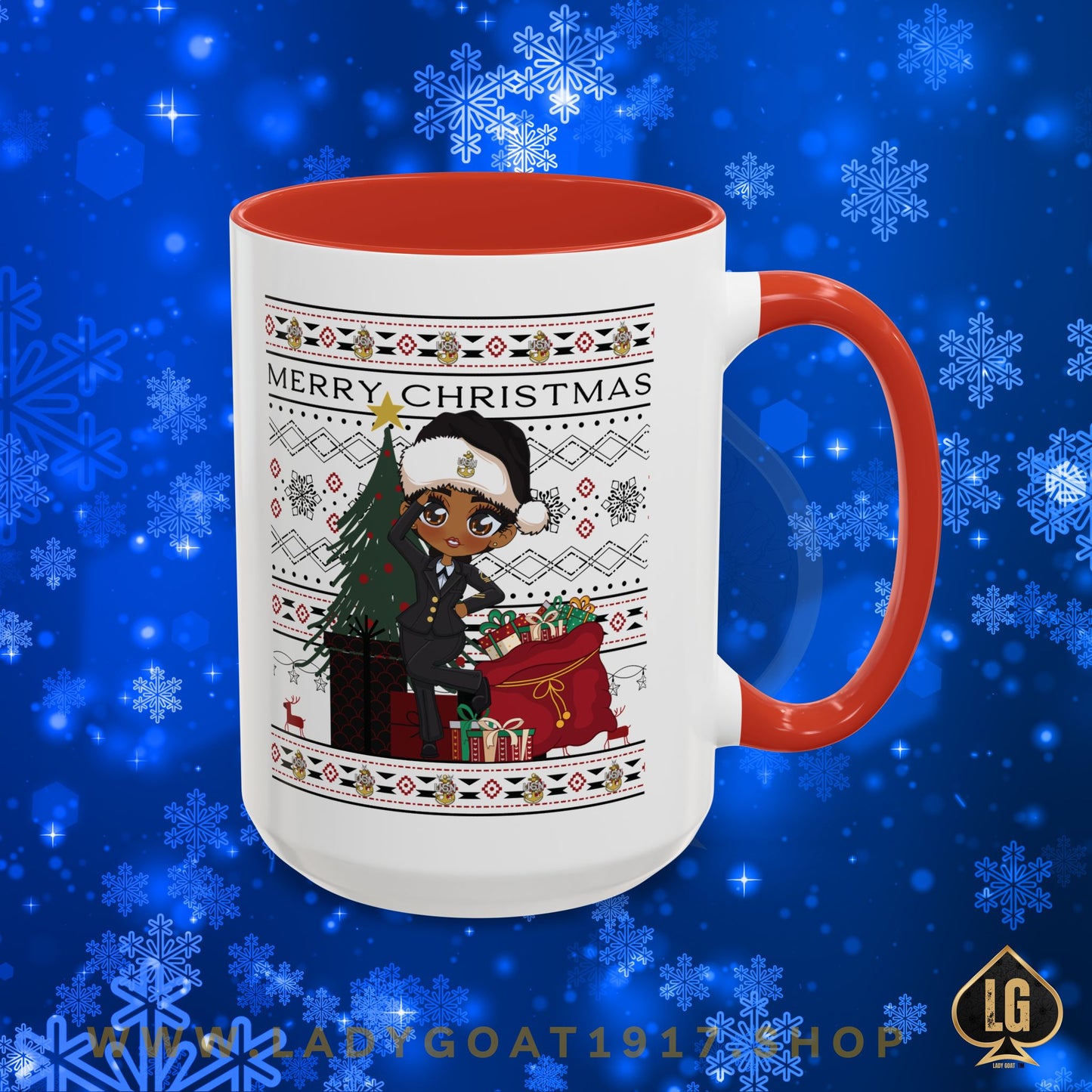 Christmas Blues V1 15oz Mug