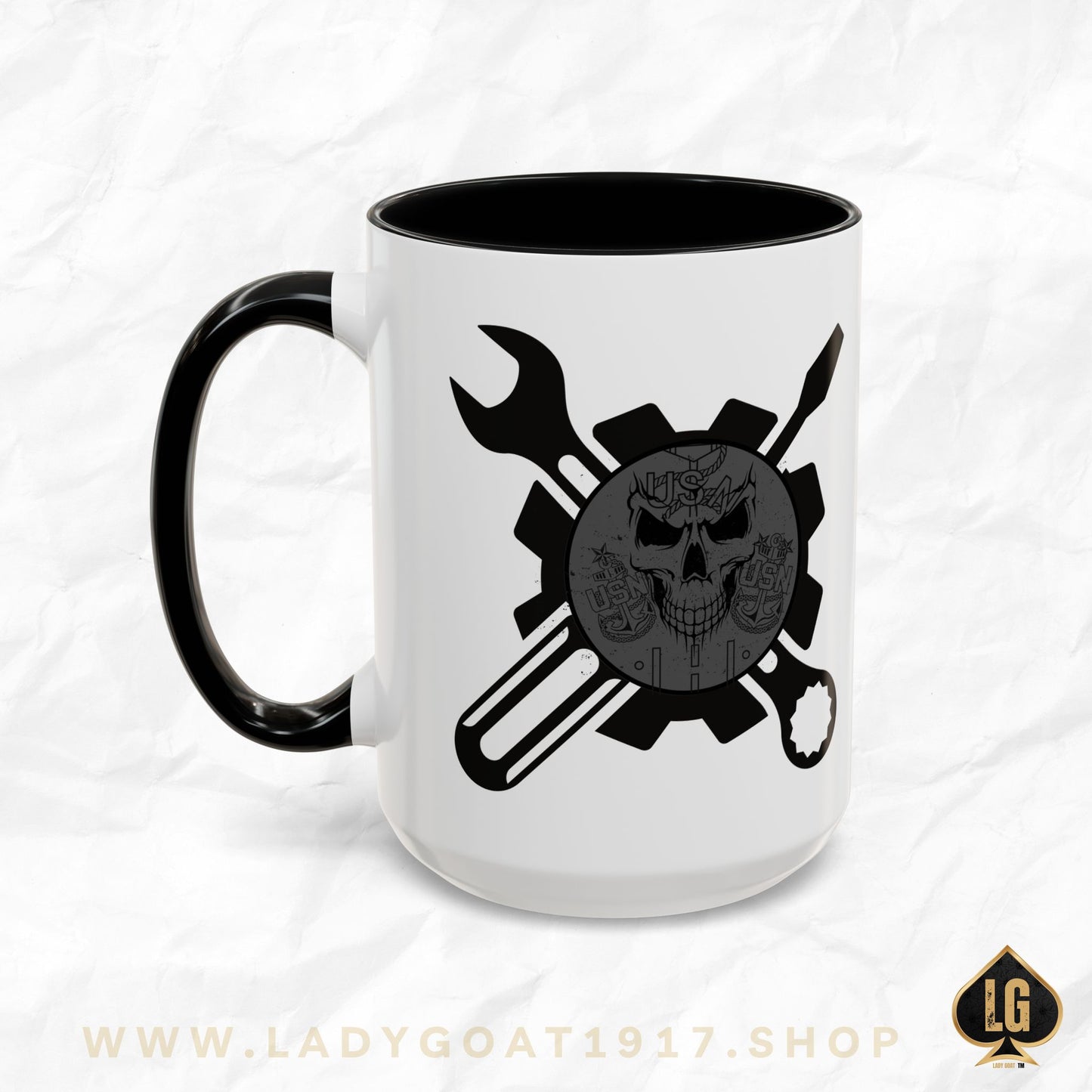AD Mech Goat Coffee Mug 15oz