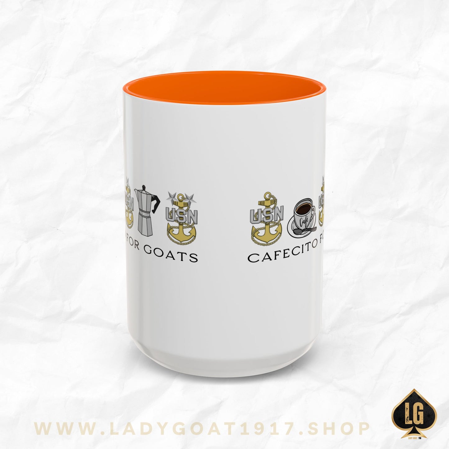 Cafecito for Goats Coffee Mug 15oz