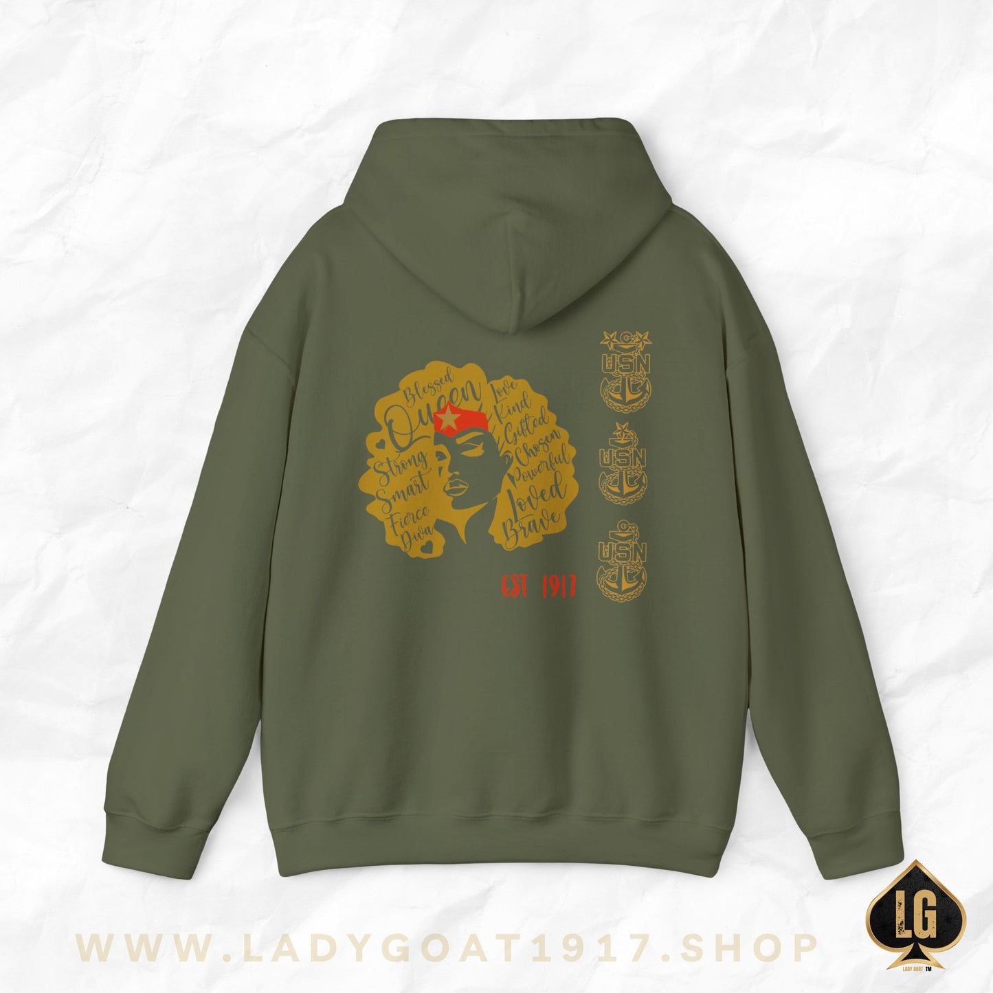 WW OG Diva Gold Hoodie