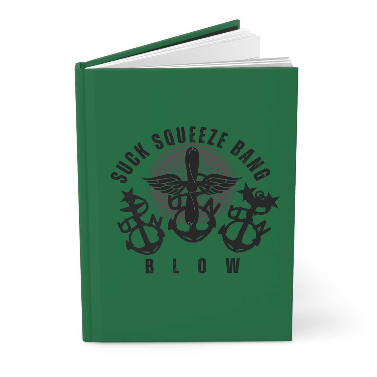 AD Mech Goat Hardcover Journal Matte