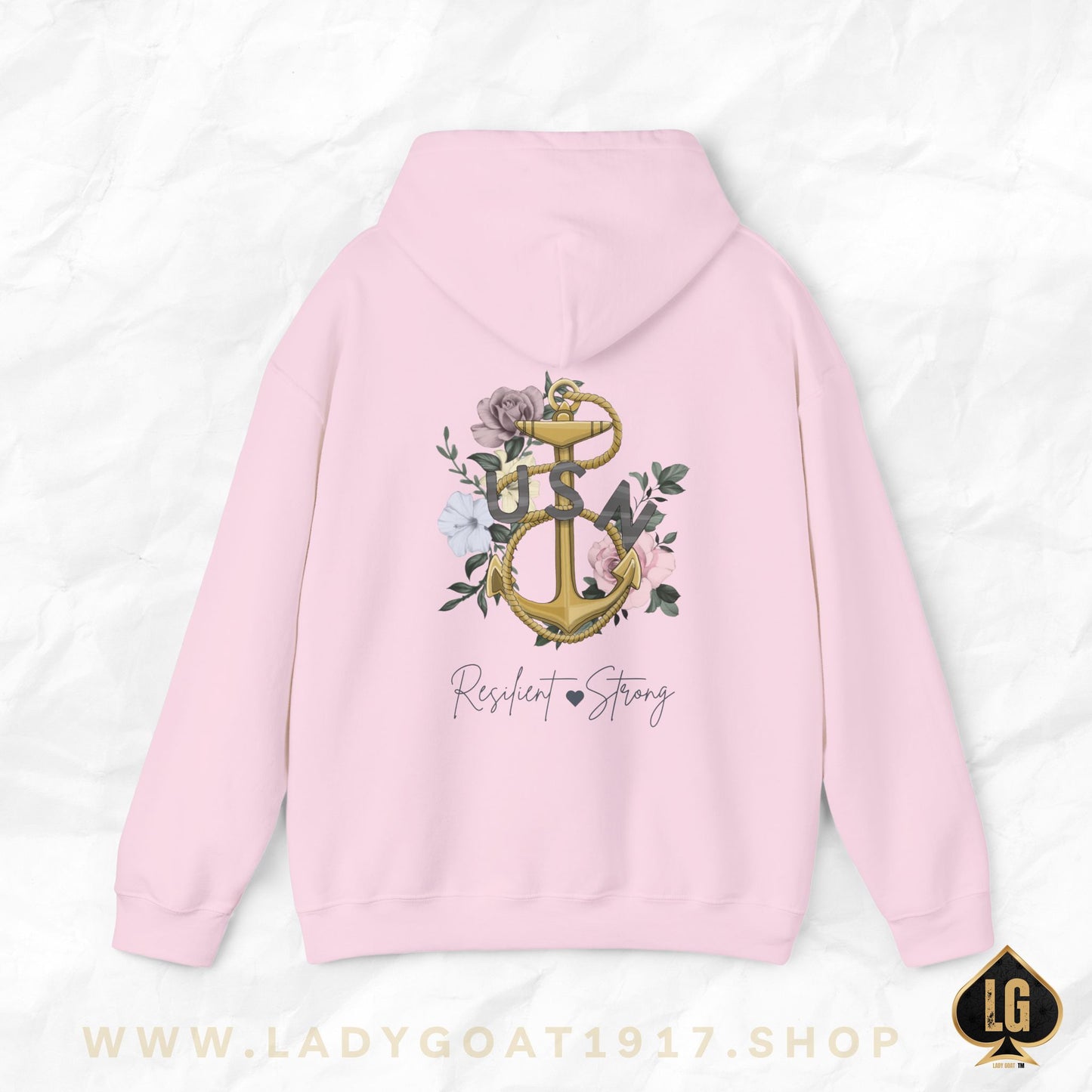 Resilient and Strong V8 Unisex Hoodie