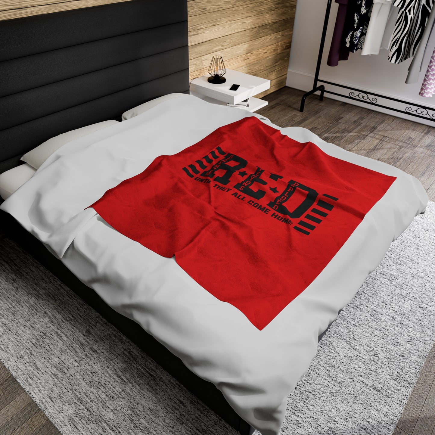 R.E.D Plush Blanket