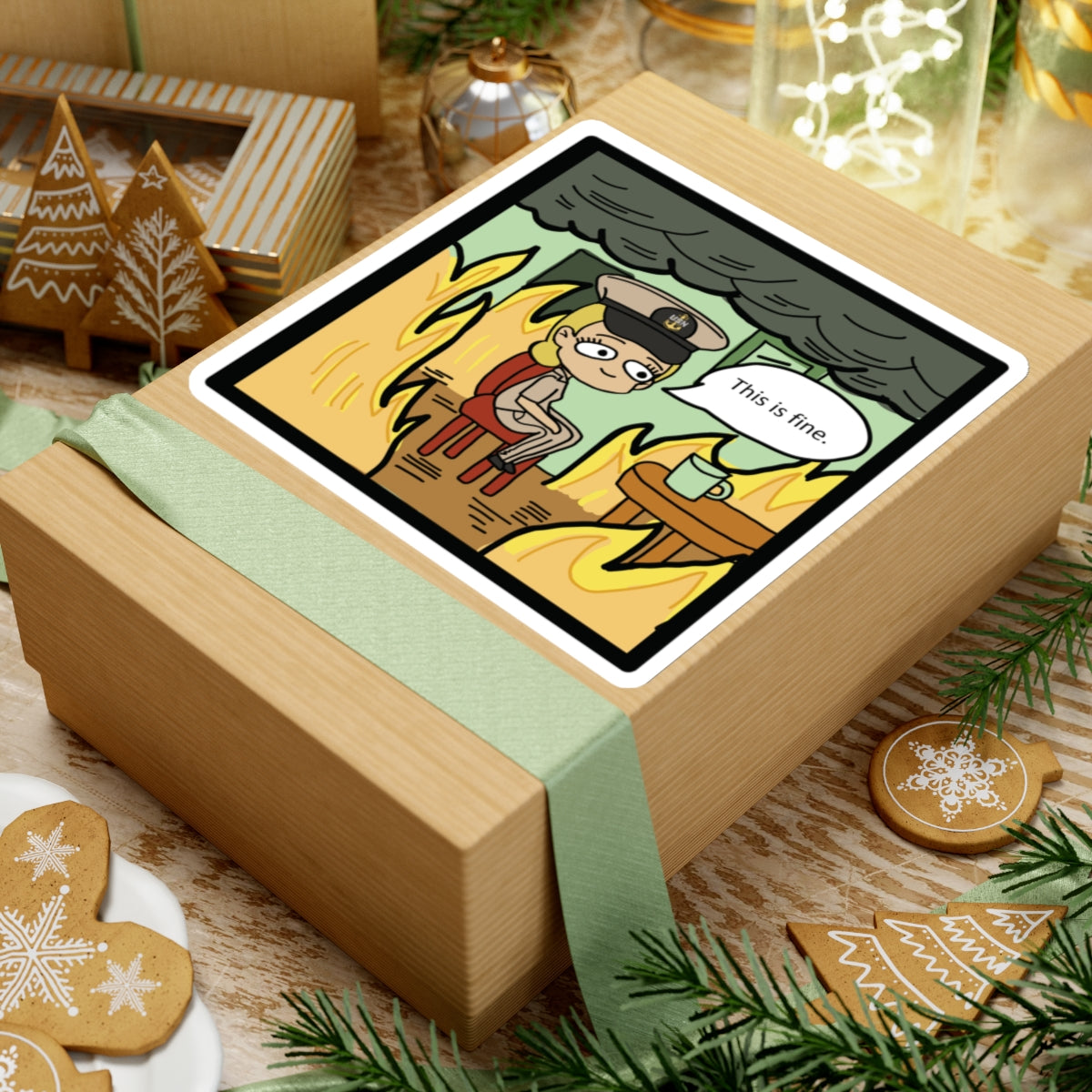 This is Fine ! V2 CPO Sticker