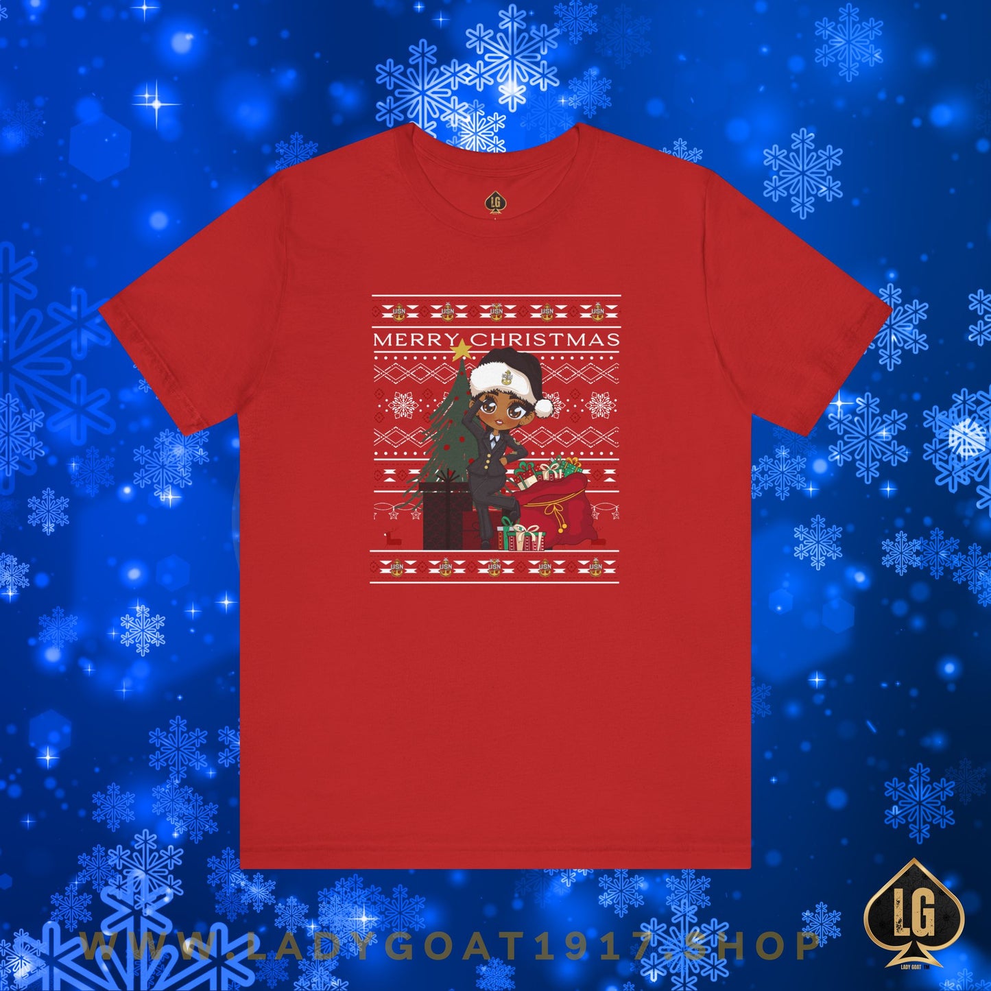 Christmas Blues V1 Unisex Tee