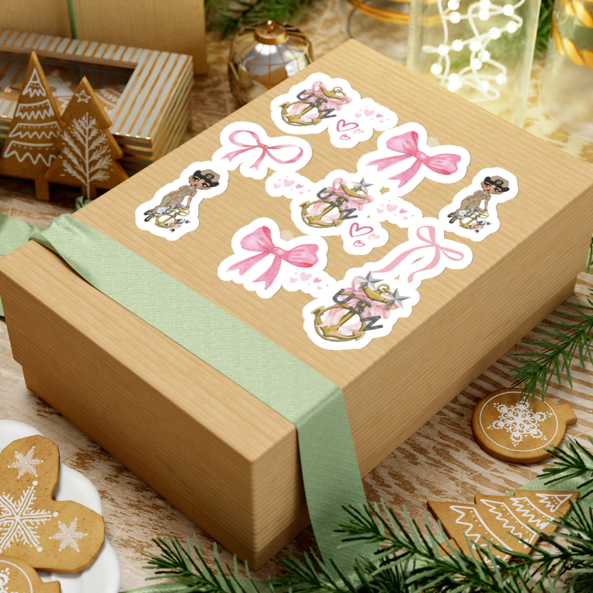 Lady Goat Coquette V1 Stickers