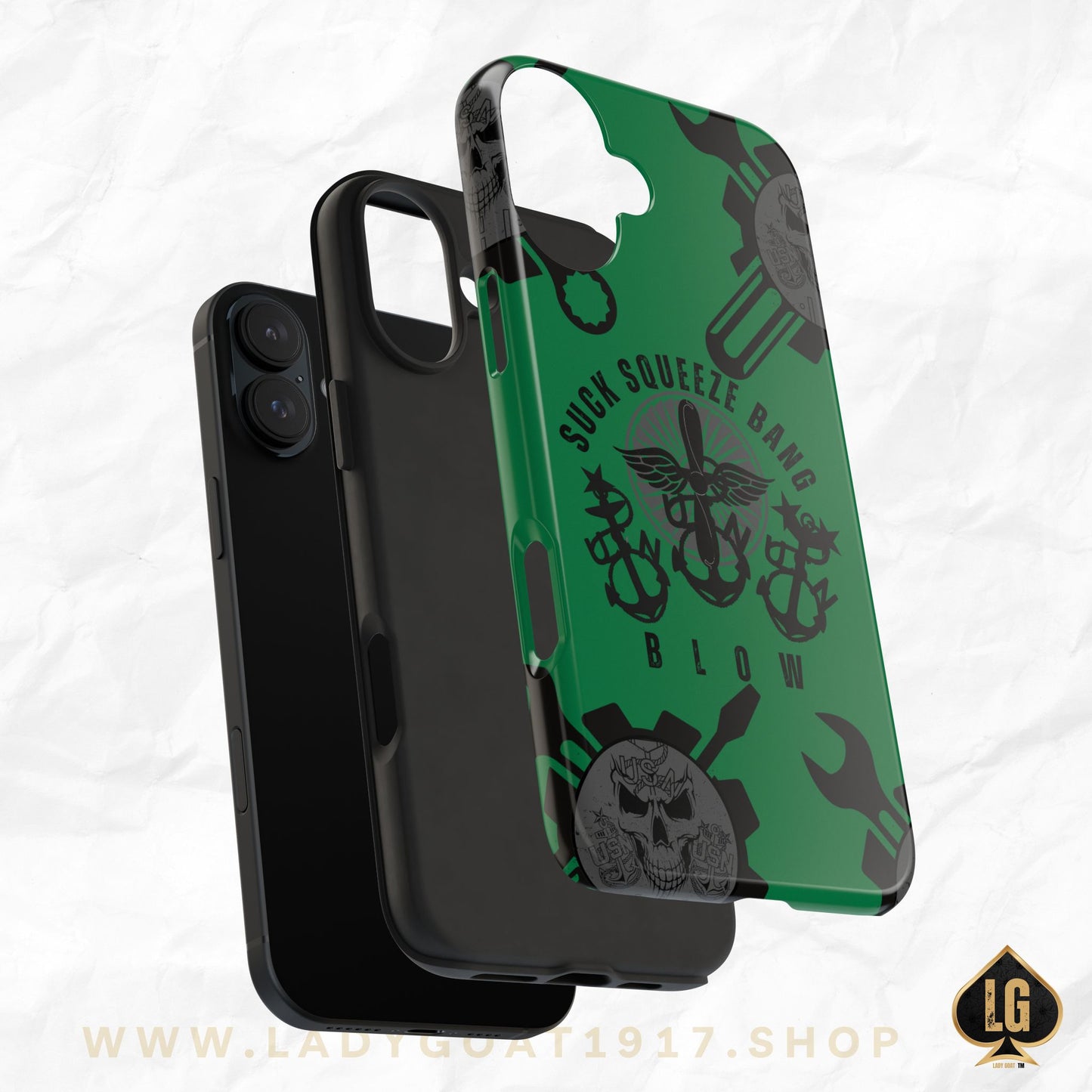 AD Mech Goat Tough Phone Cases
