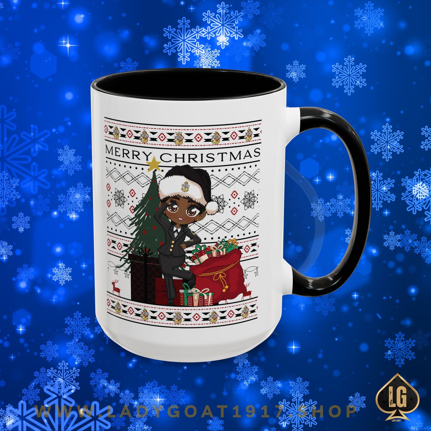 Christmas Blues V2 15oz Mug
