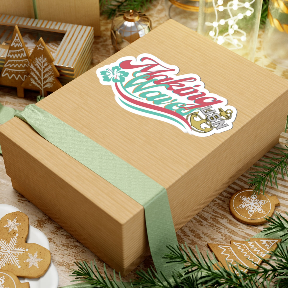 Making Waves V2 Sticker