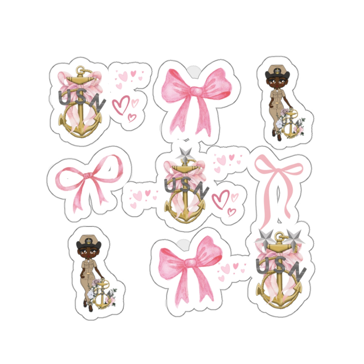 Lady Goat Coquette V3 Stickers