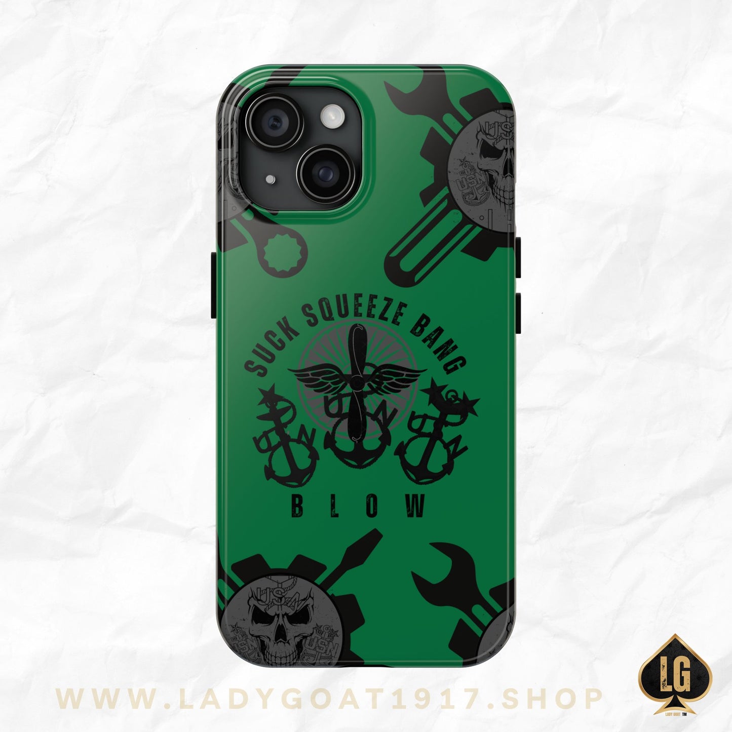 AD Mech Goat Tough Phone Cases