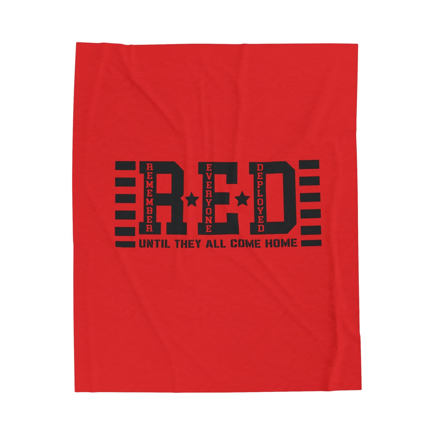 R.E.D Plush Blanket