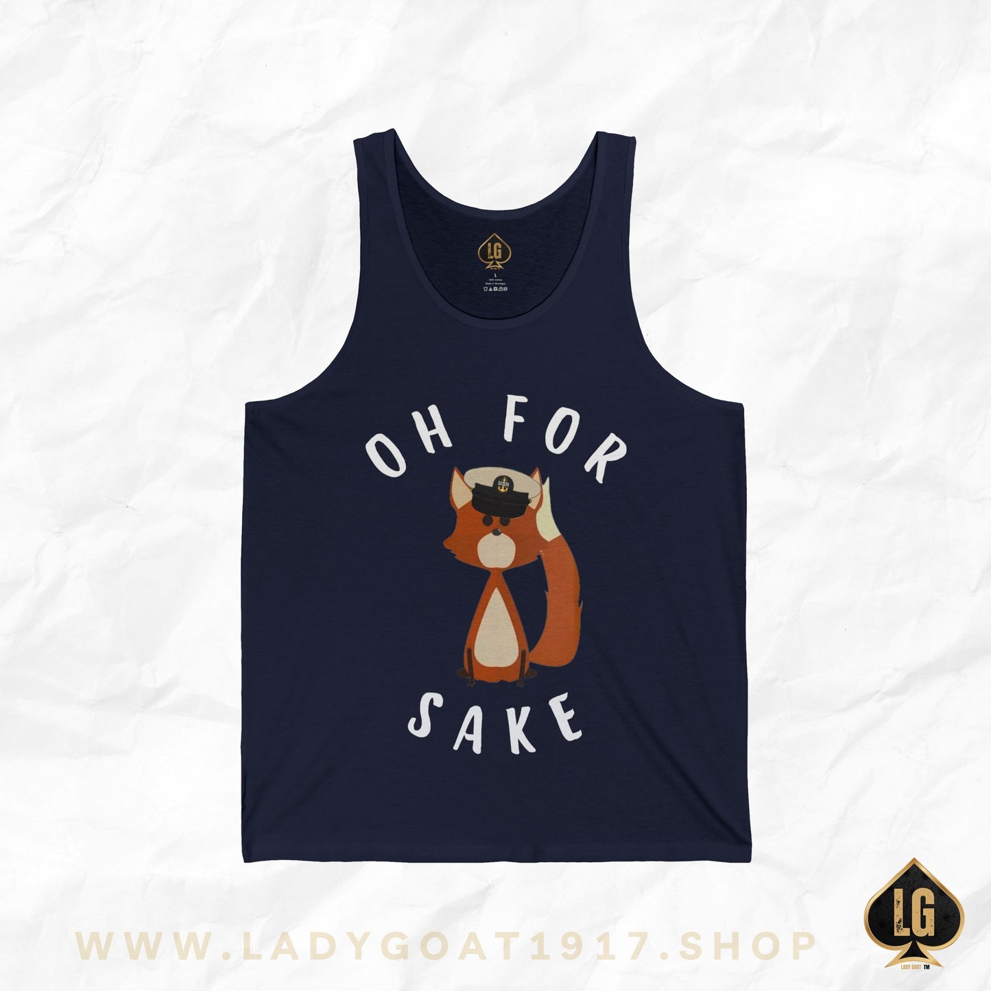 For 🦊 Sake ! Unisex Tank Top