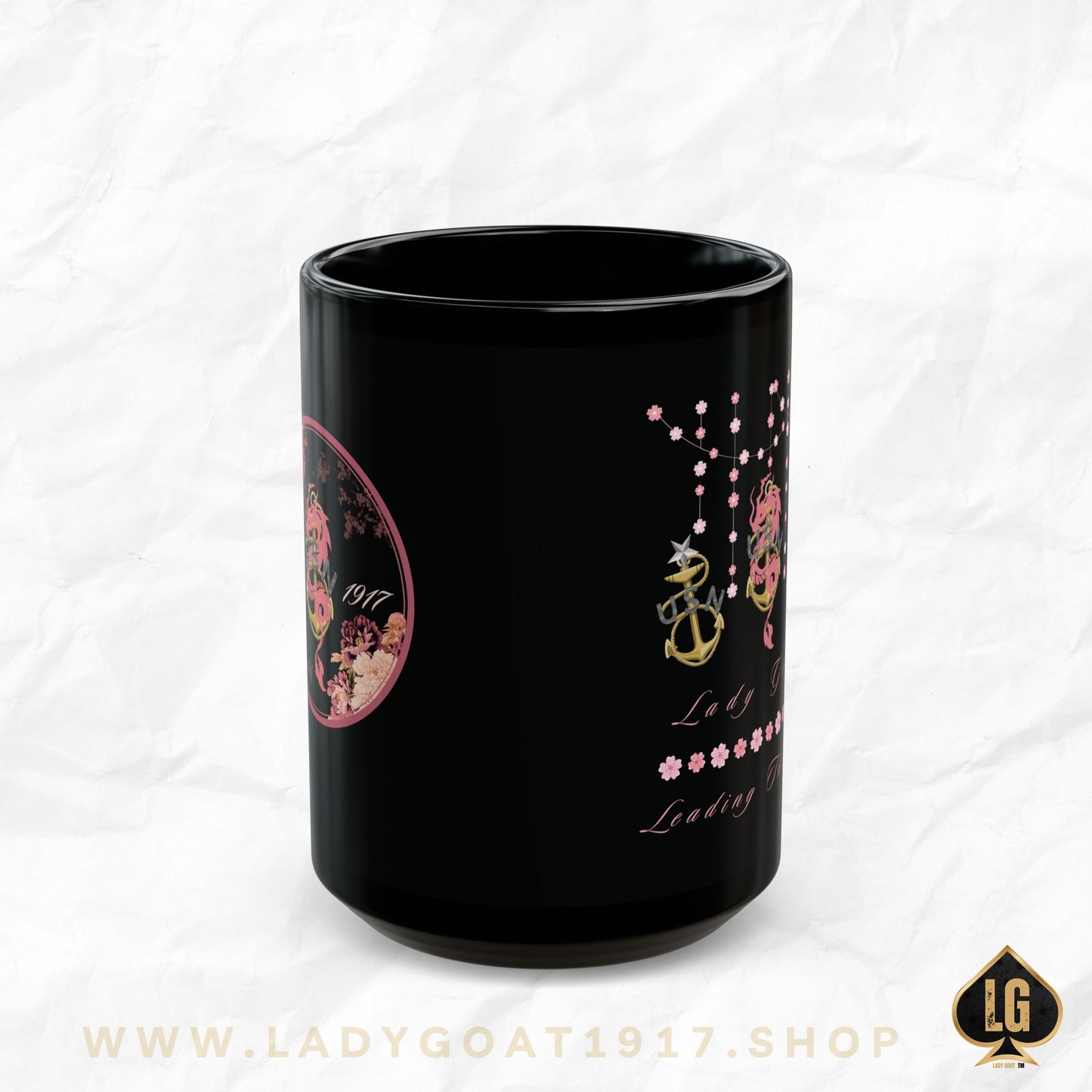 FY25 Lady Goats Black Mug