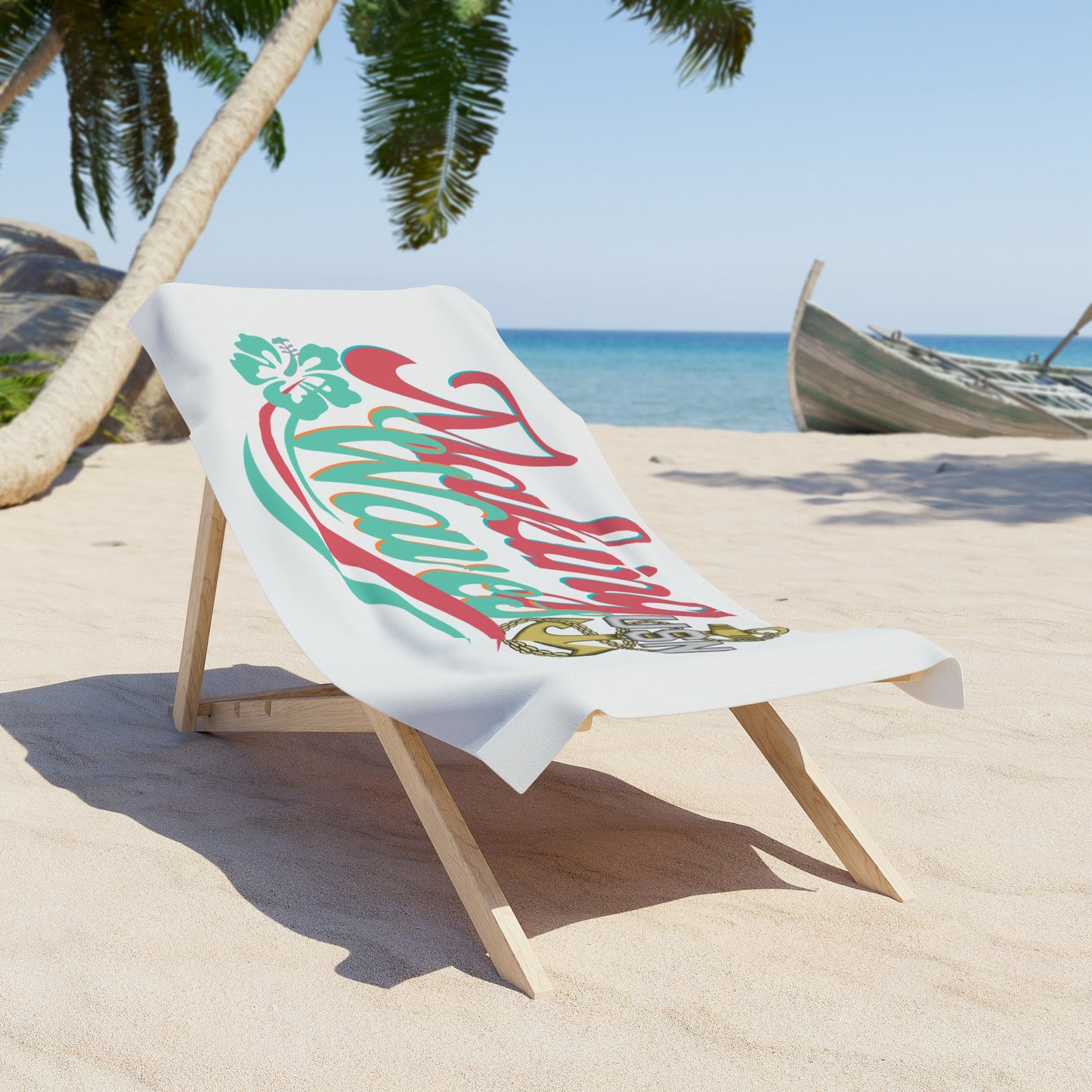 Making Waves Beach Towel