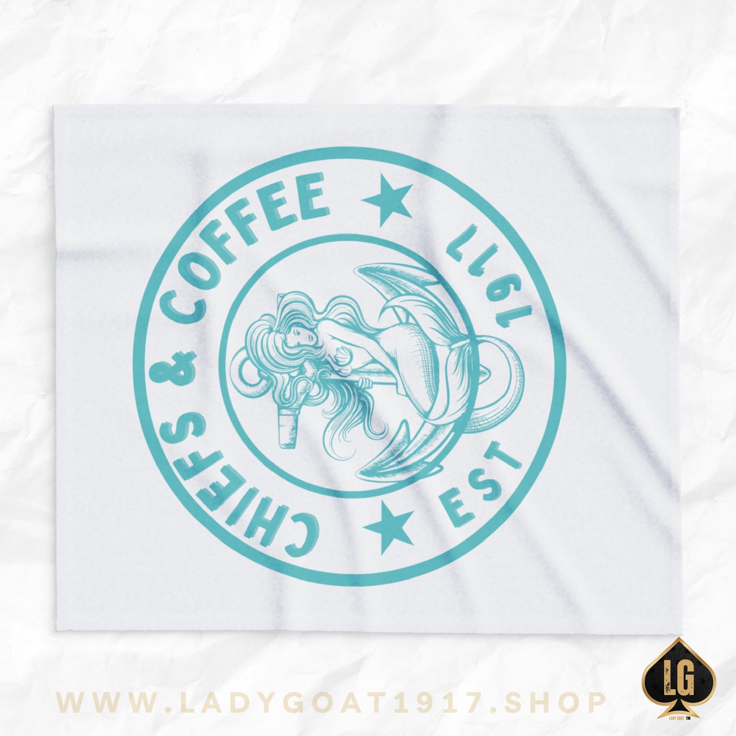 Chiefs and Coffee Fleece Blanket