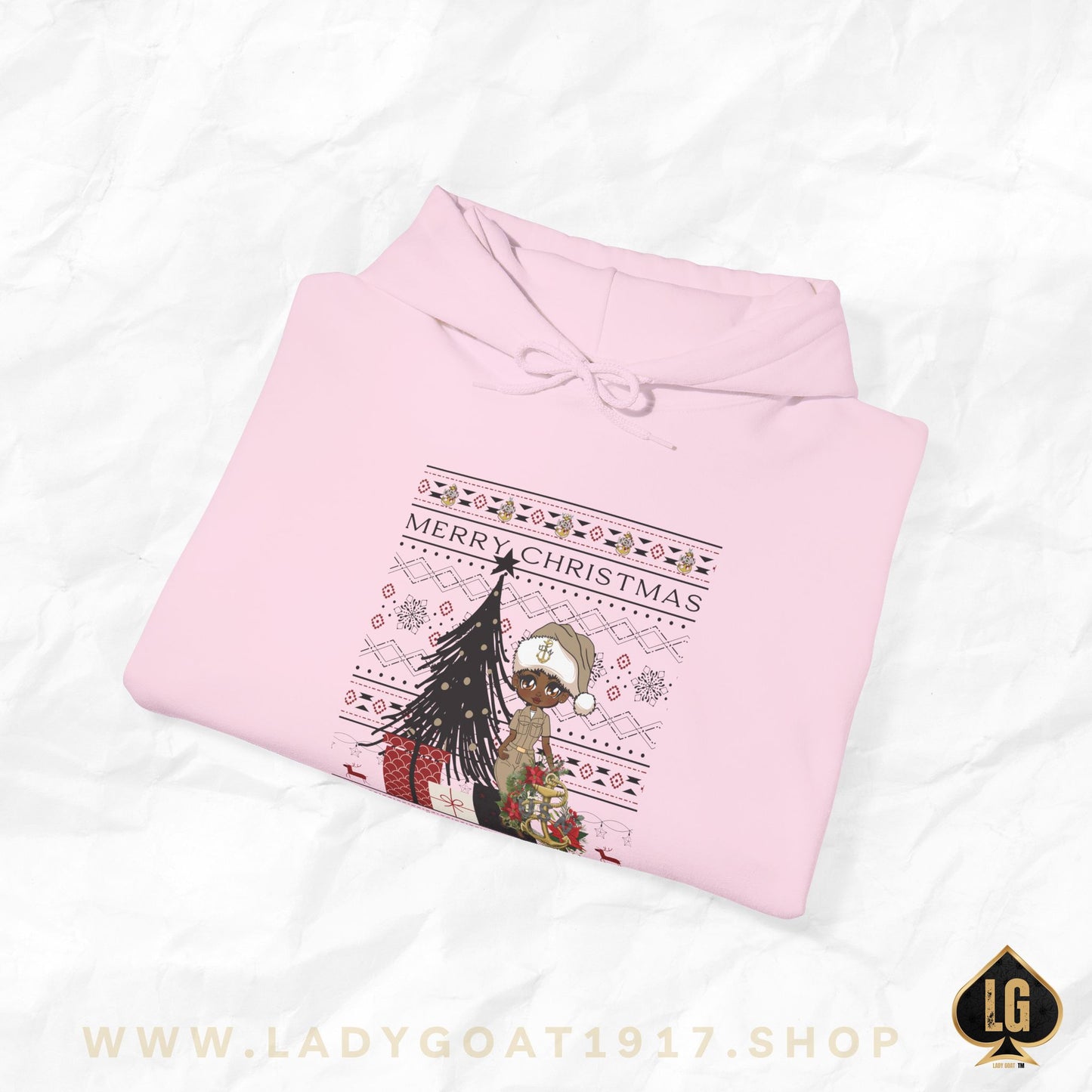 Khaki Christmas V2 Unisex Hoodie