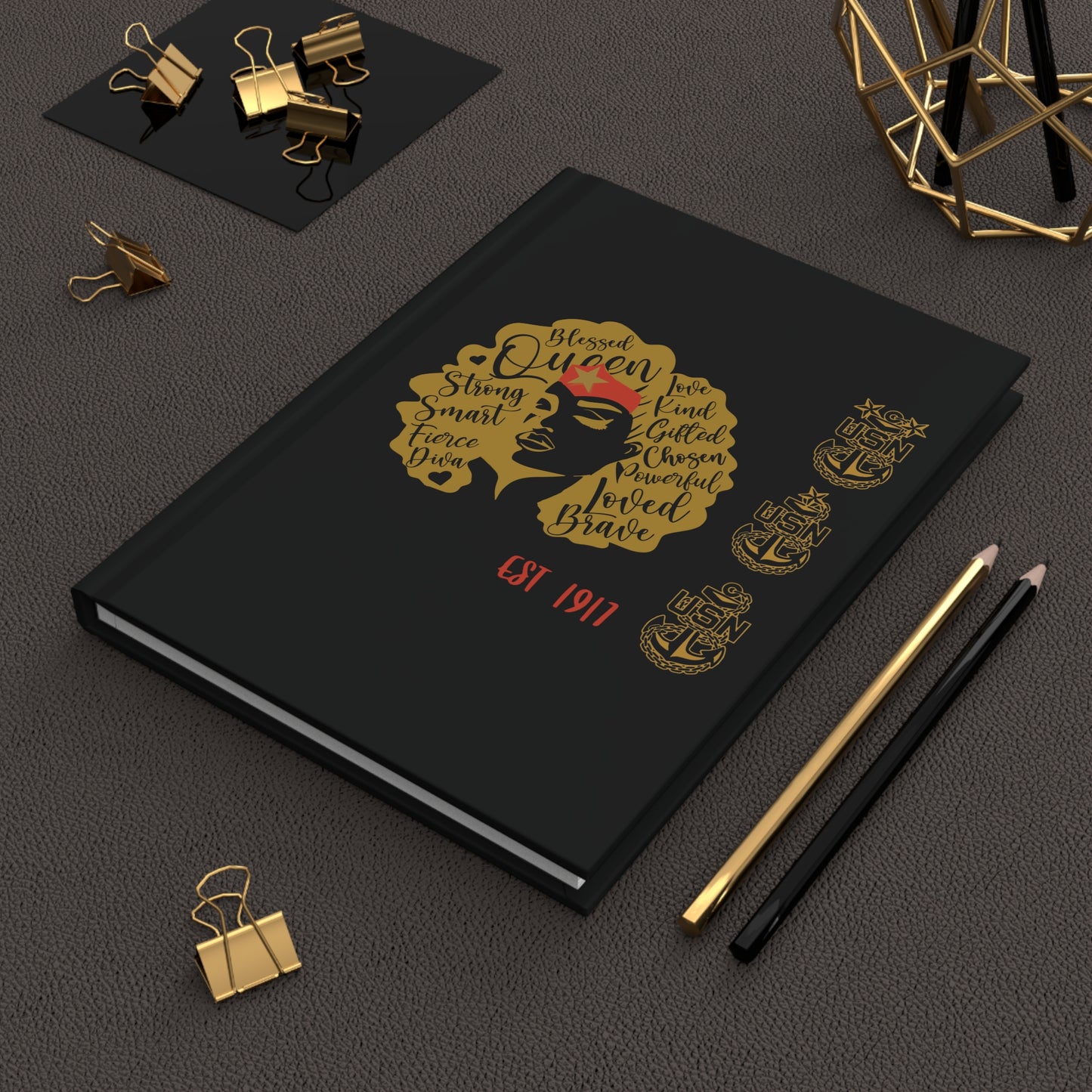 WW OG Diva Gold Hardcover Journal Matte