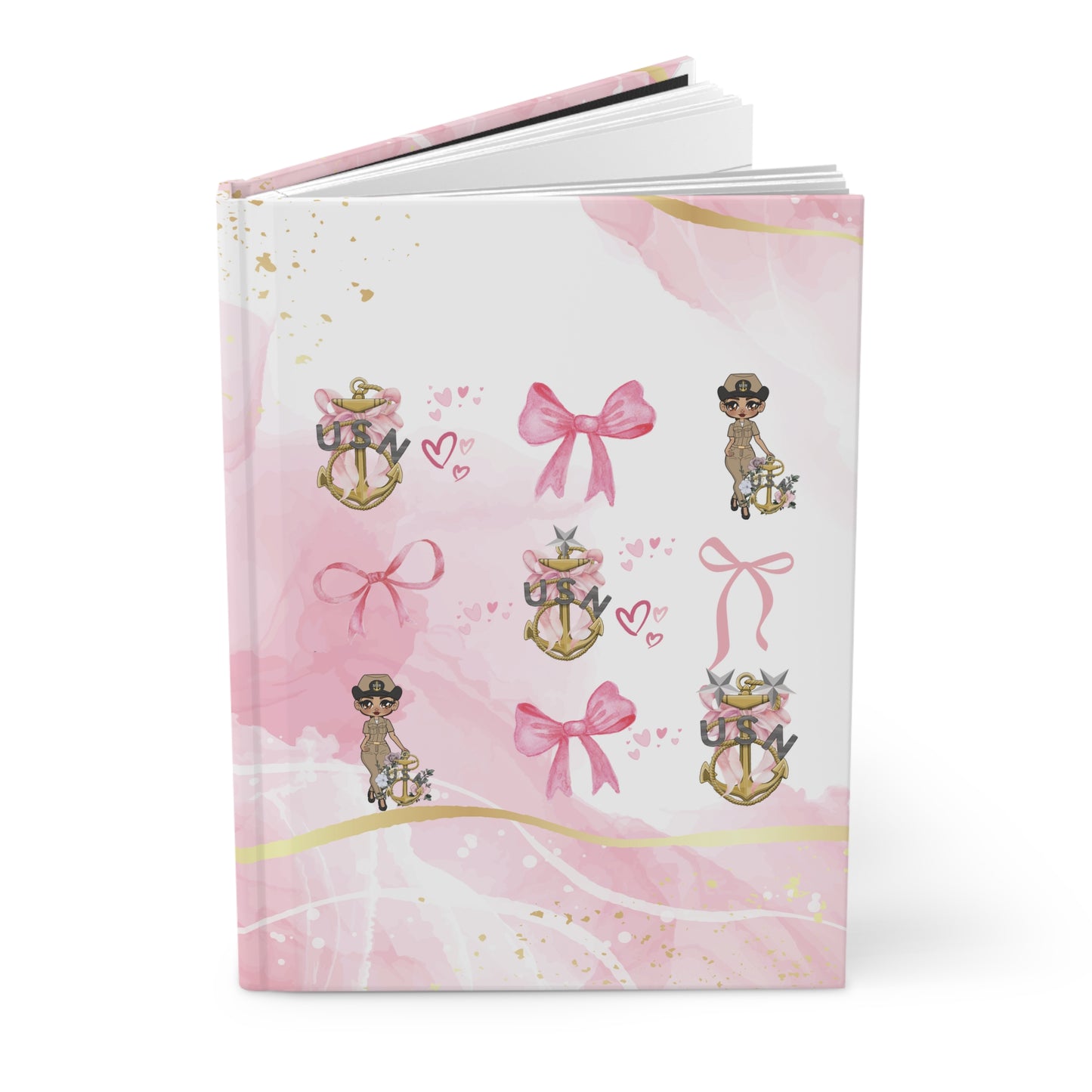 Lady Goat Coquette V7 Hardcover Journal Matte