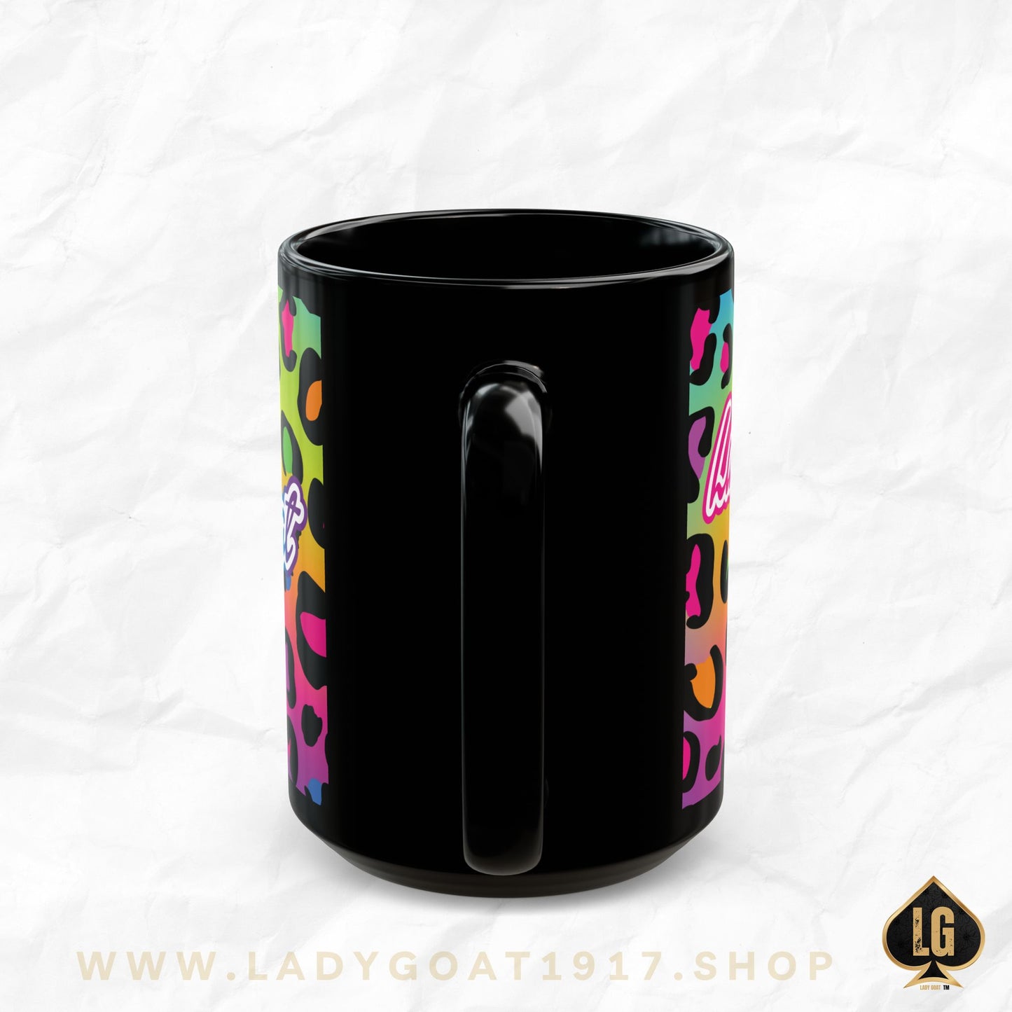 Lady Goat LF Edition Black Mug