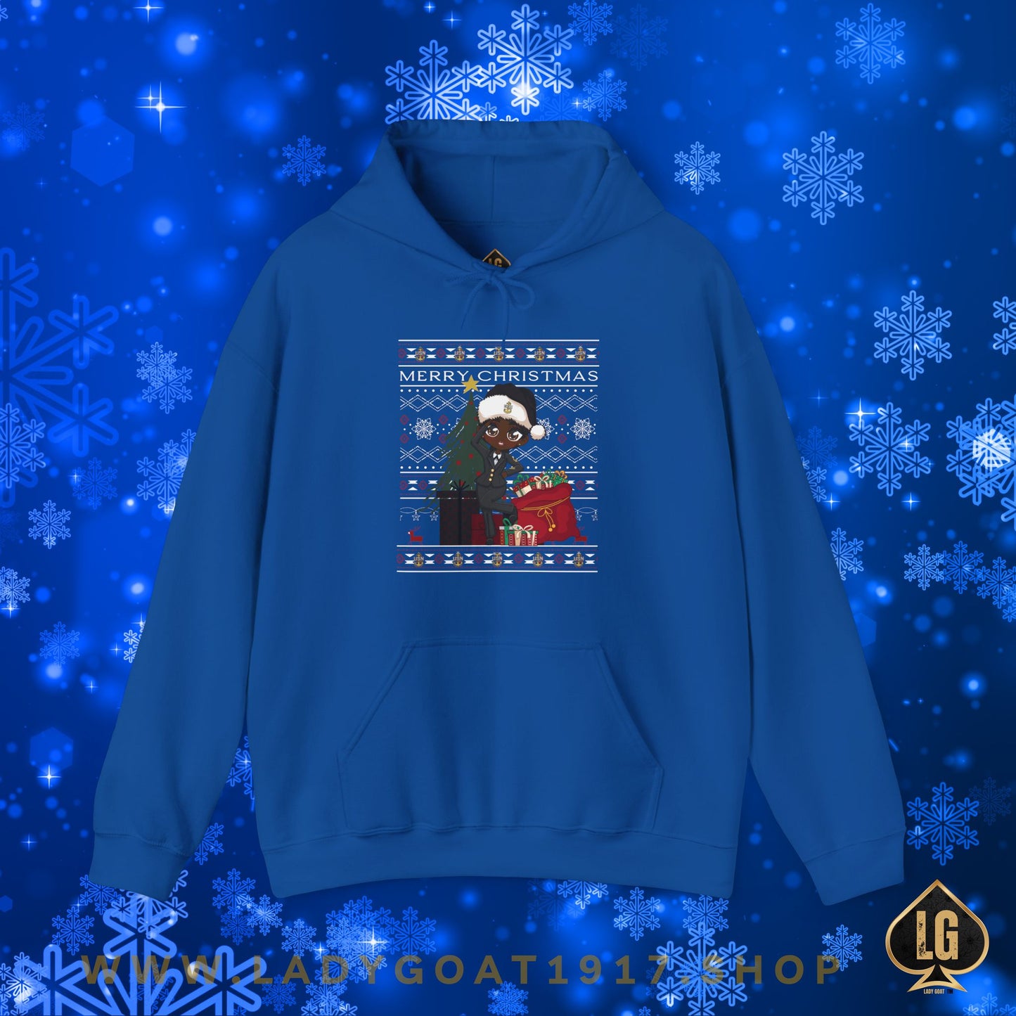 Christmas Blues V3 Unisex Hoodie