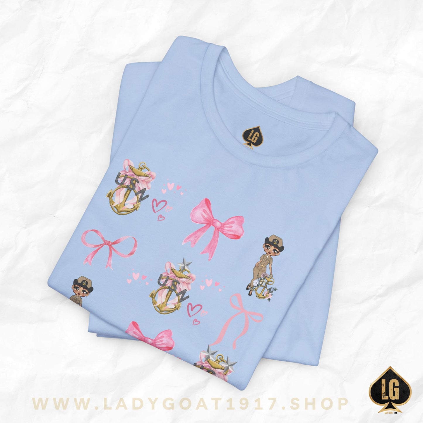 Lady Goat Coquette V8 Unisex Tee