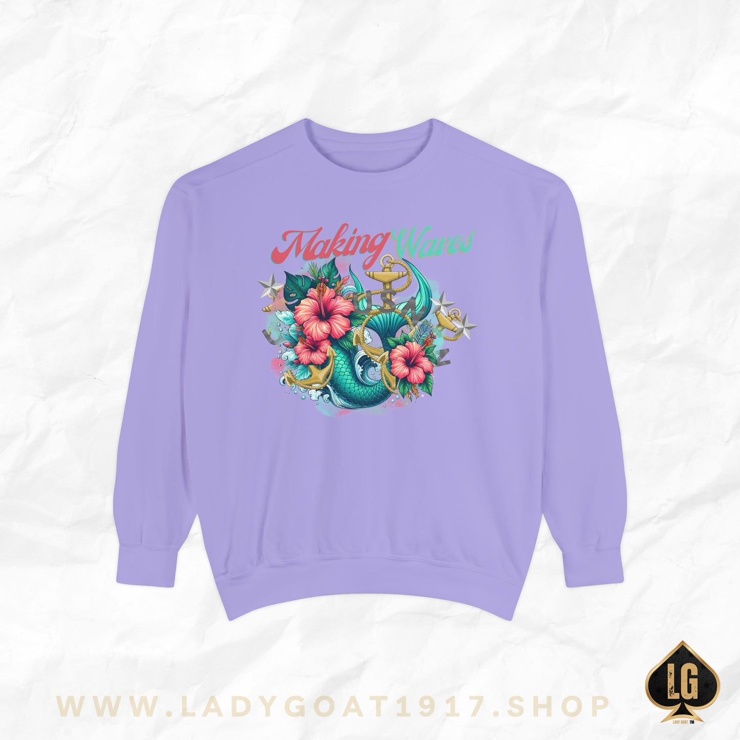 Making Waves V1 Premium Unisex Relaxed Fit Sweatshirt