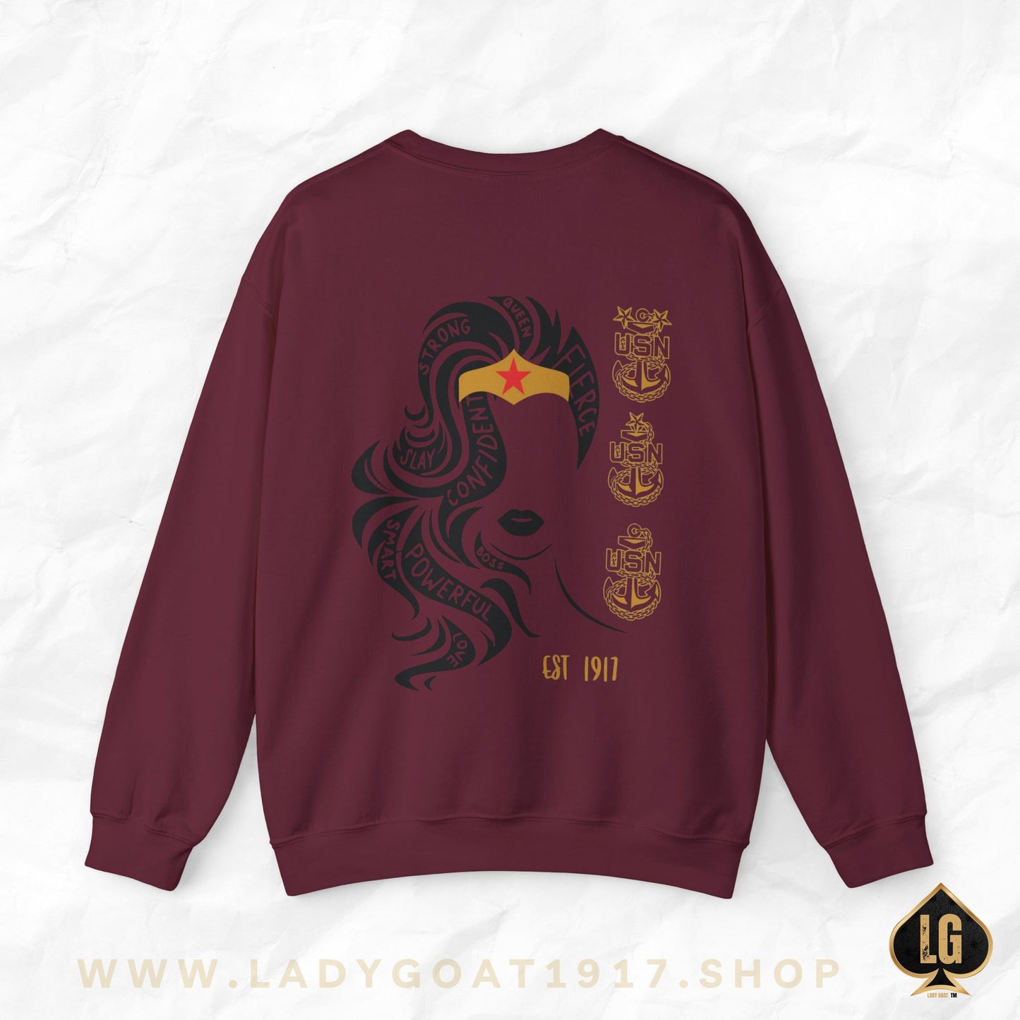 WW O.G Long Hair Unisex Crewneck Sweater