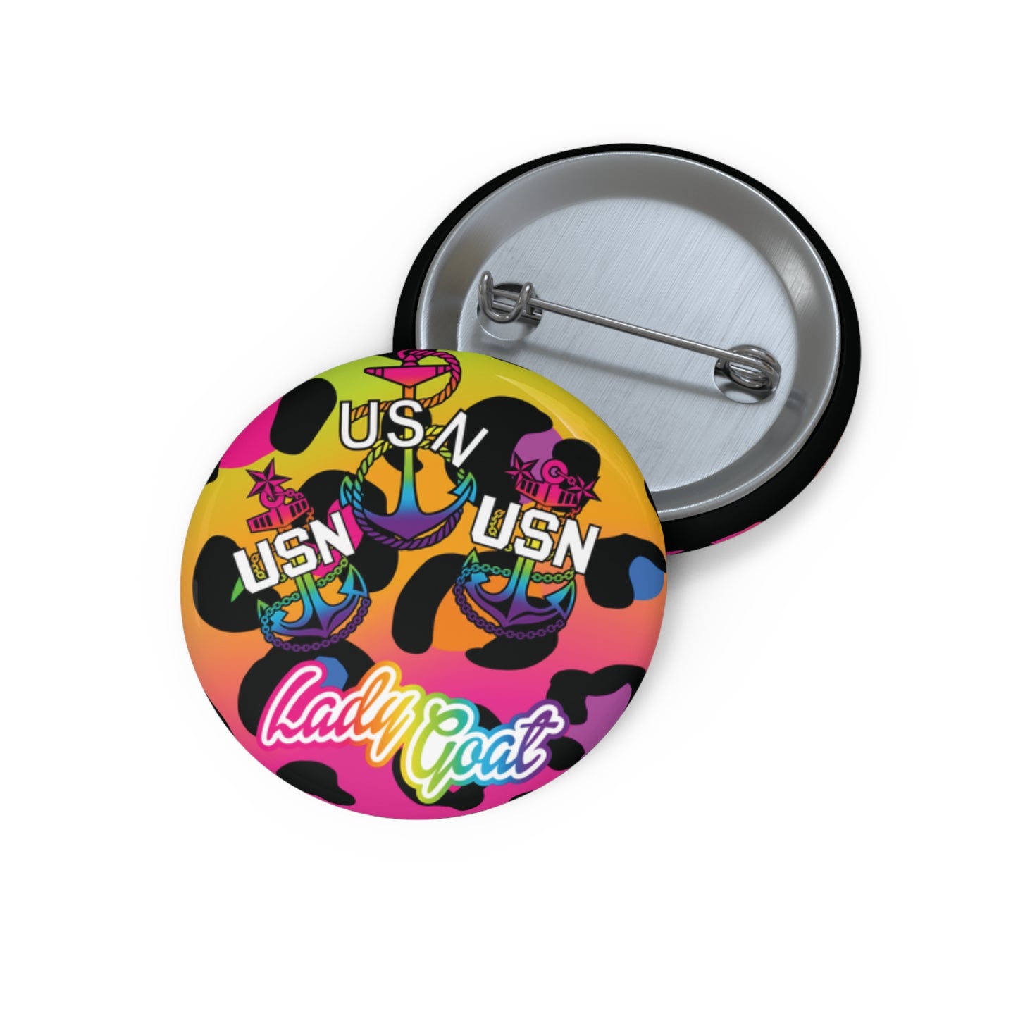 Lady Goat LF Edition Custom Pin Buttons