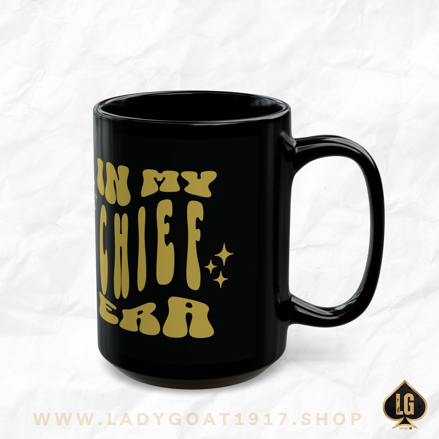Chief Era Black Mug
