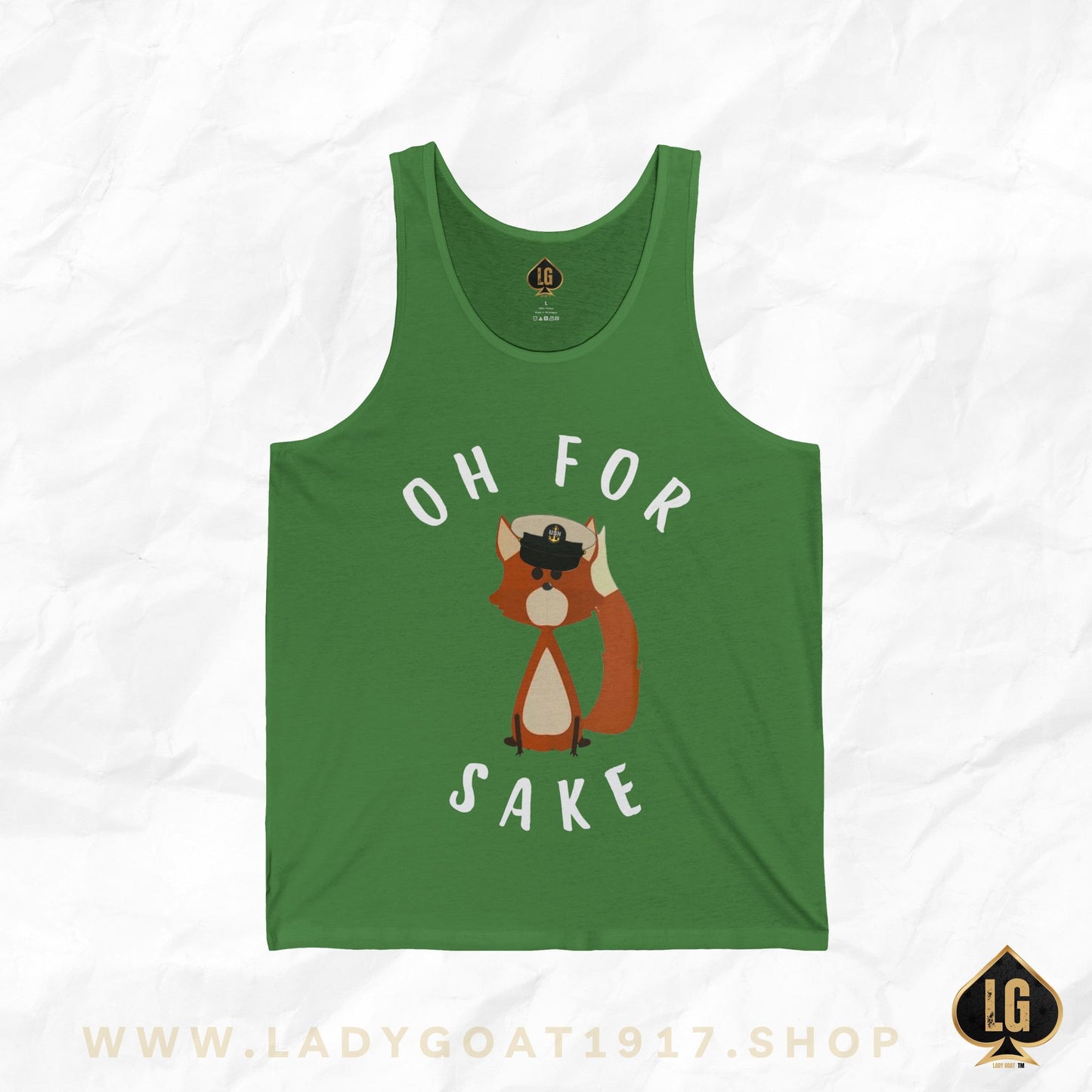 For 🦊 Sake ! Unisex Tank Top