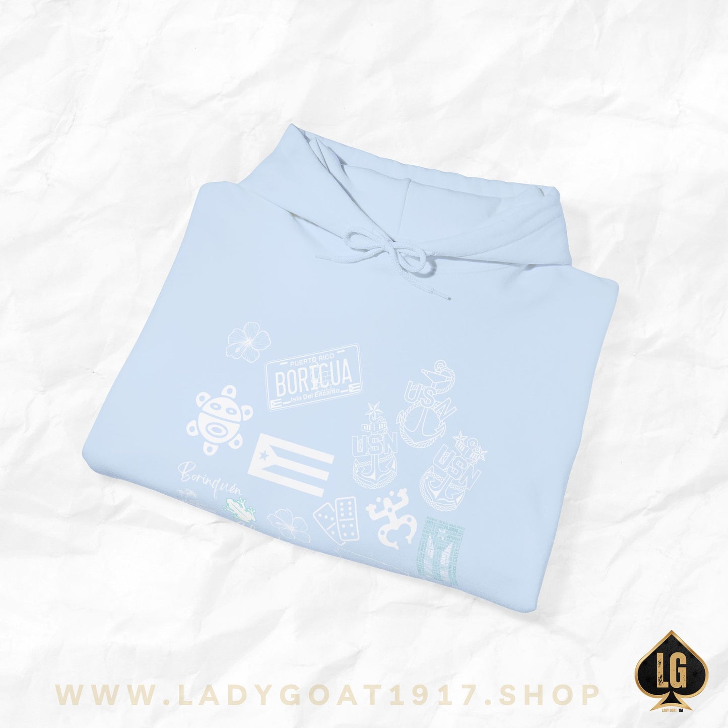 Azul Clarita Unisex Hoodie