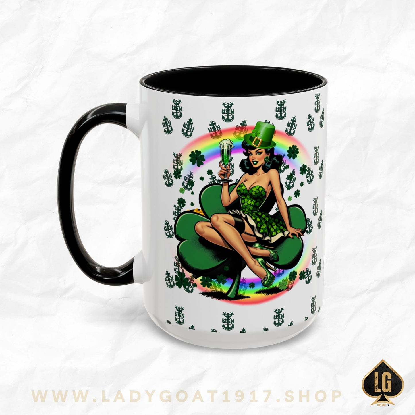 Lady Luck Coffee Mug 15oz