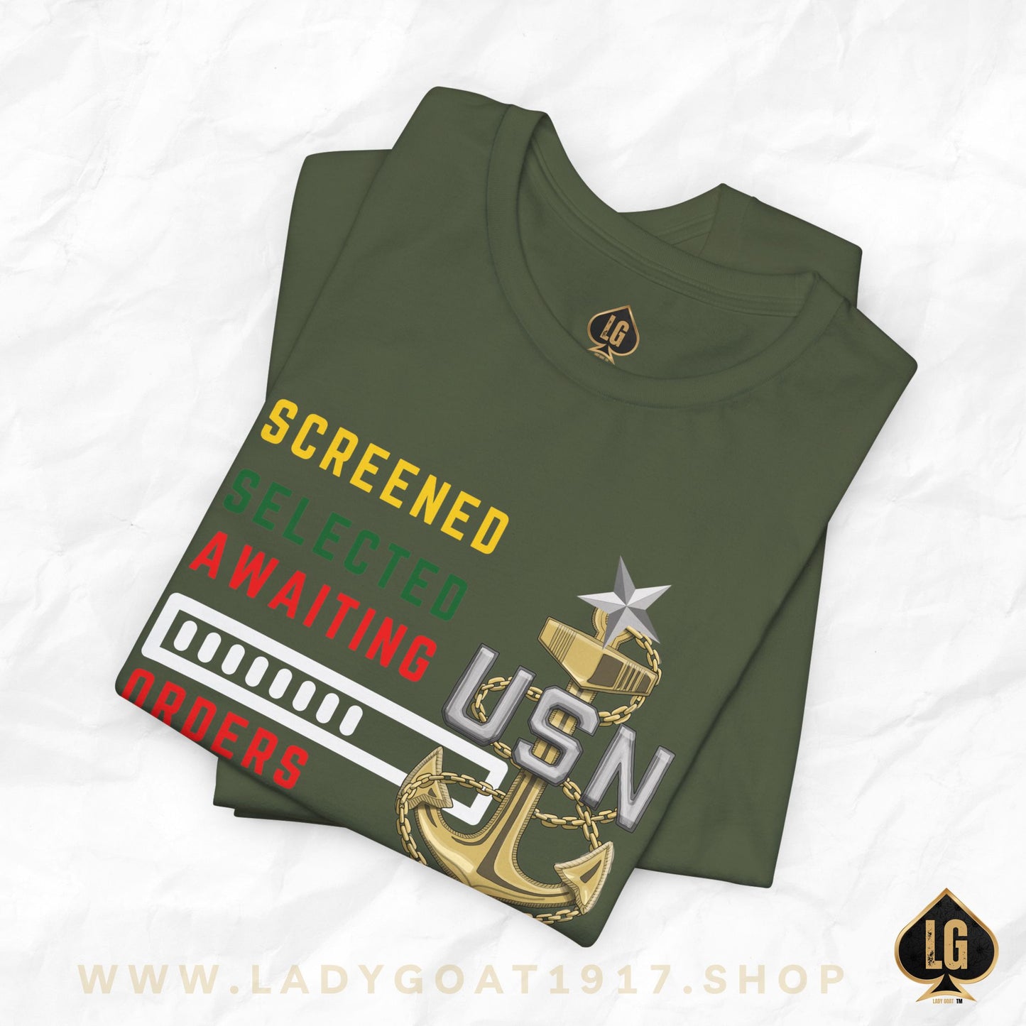 Screened Senior Chief Tee